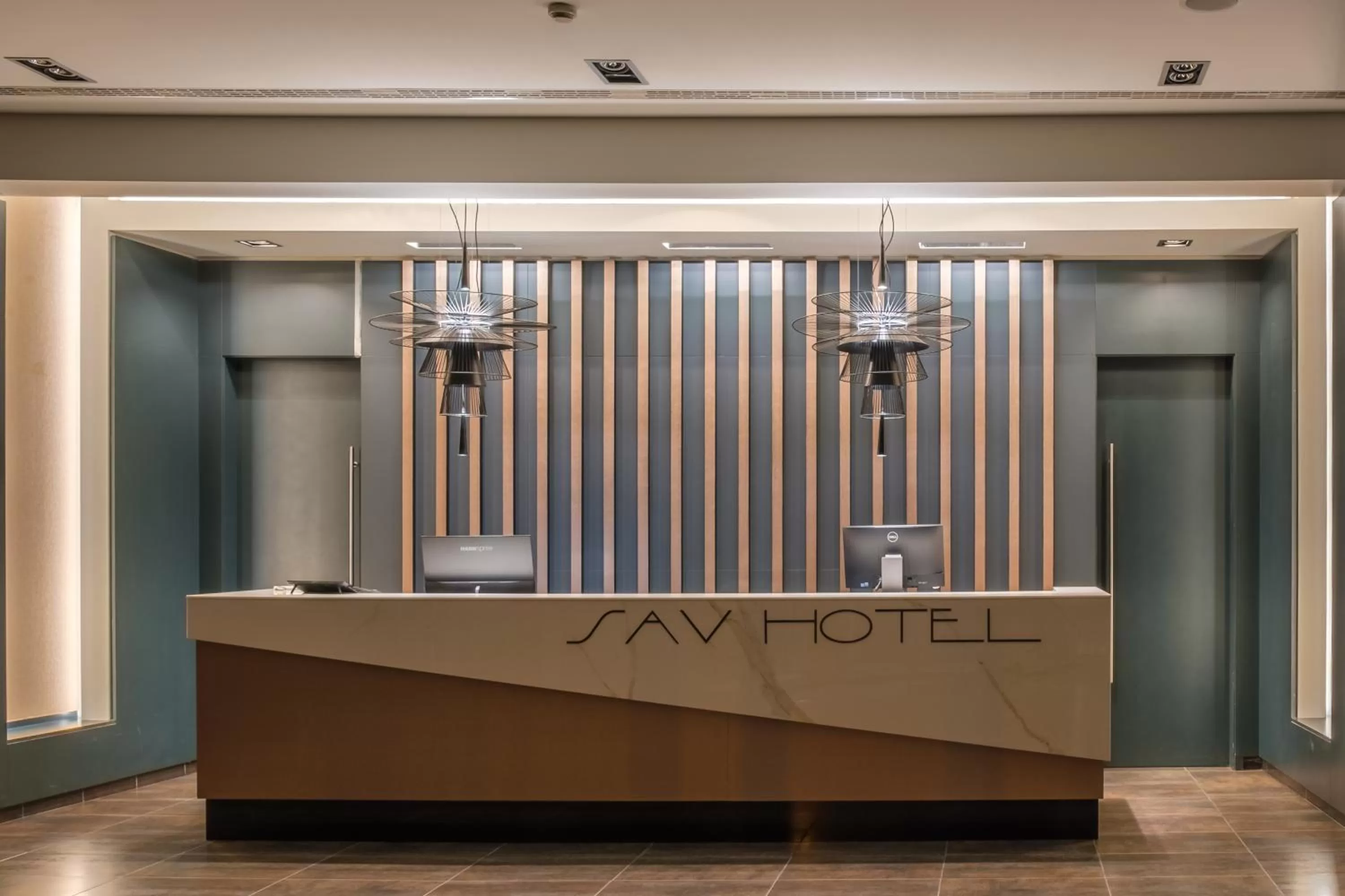 Lobby or reception in Savhotel Fiera Bologna