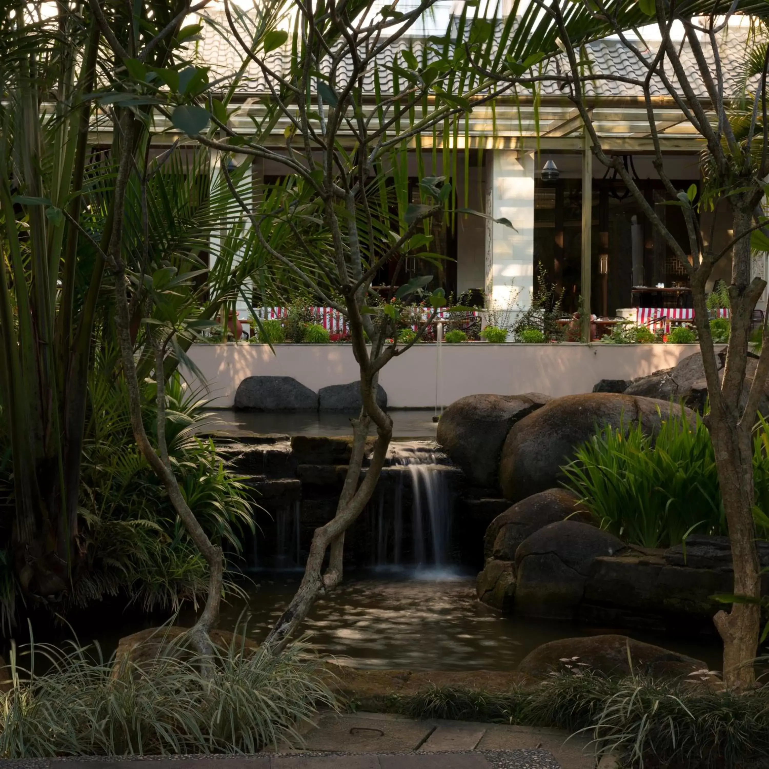 Garden in Melia Purosani Yogyakarta