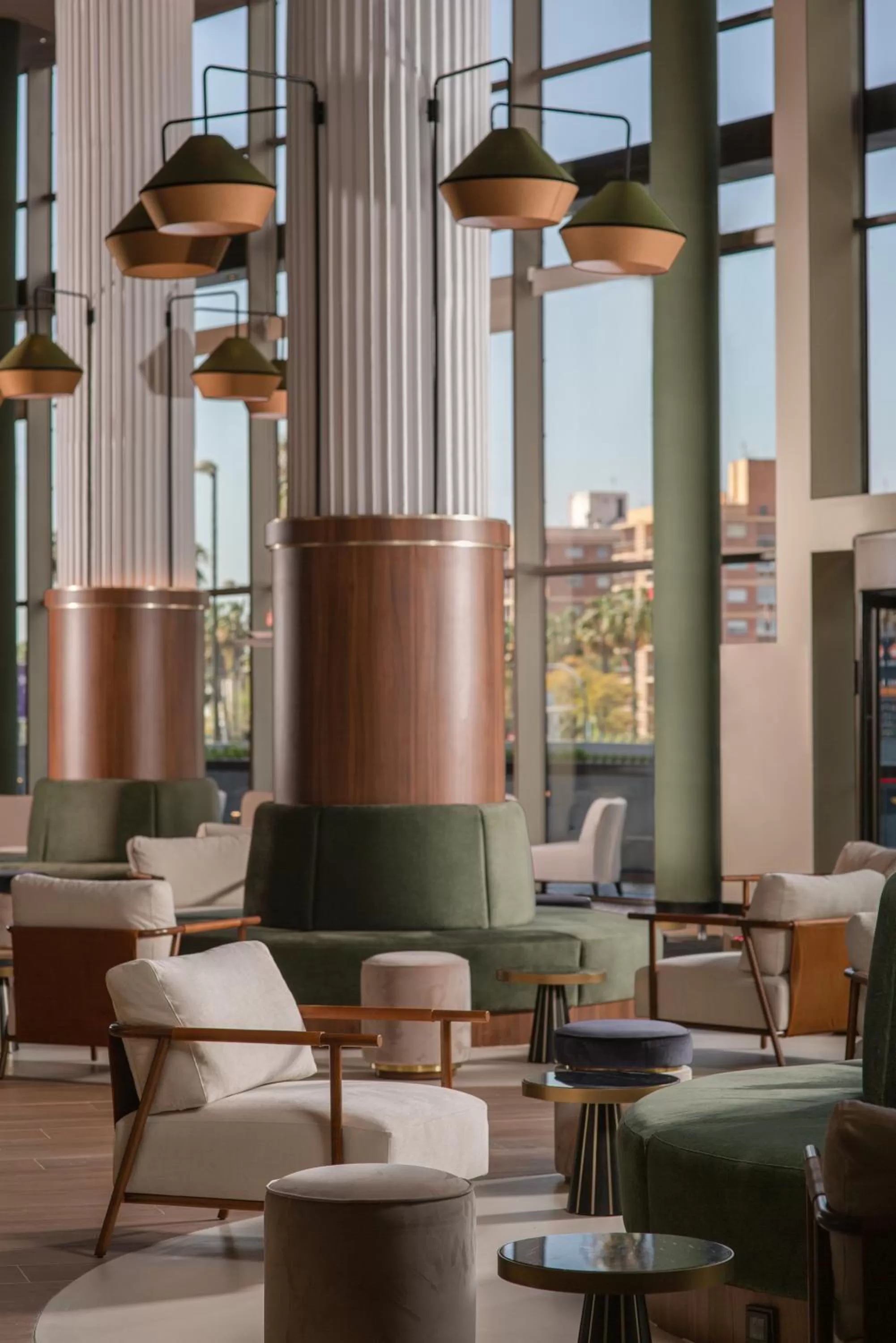 Lobby or reception in Melia Valencia