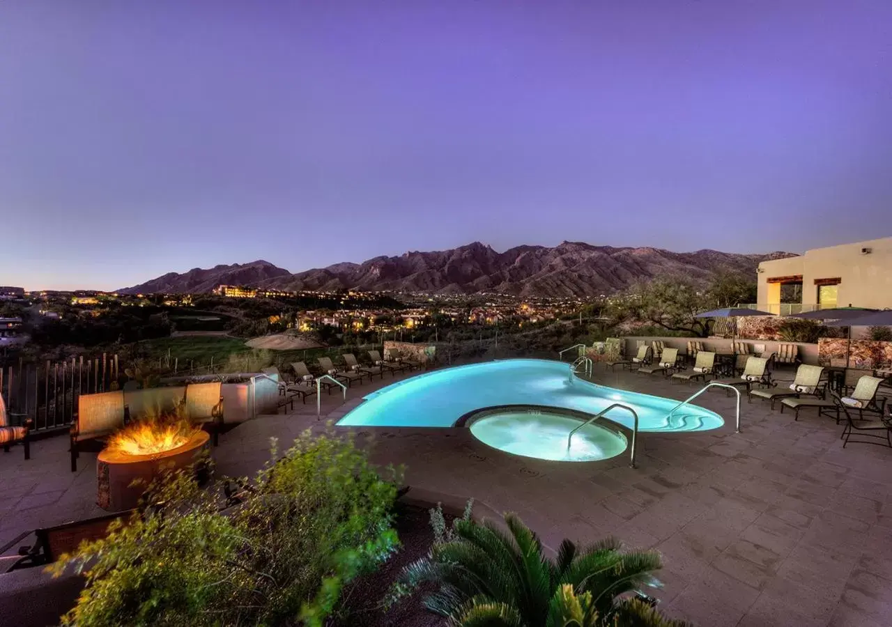 Pool View in Hacienda del Sol Guest Ranch Resort