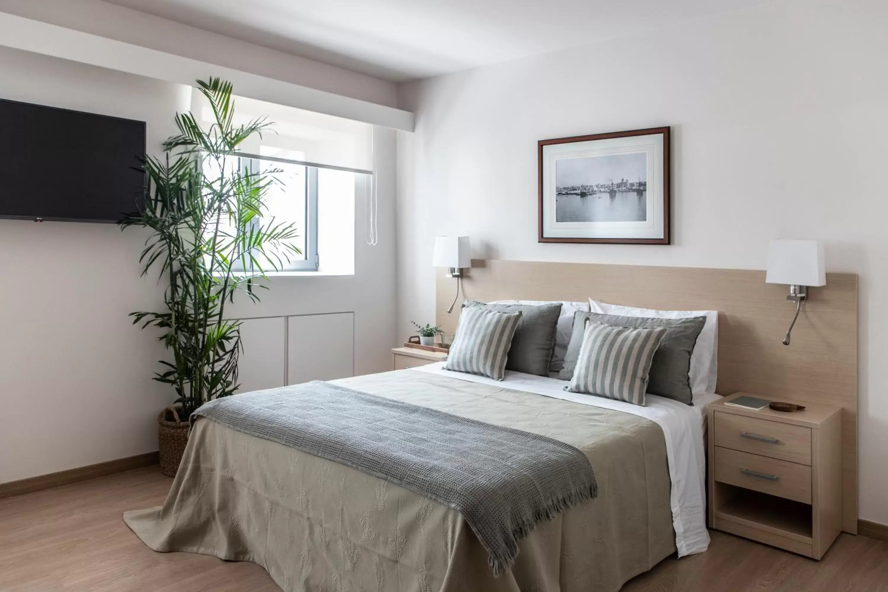 Bedroom, Bed in Gallery Suites & Residences Piraeus Bedroom, Bed in Gallery Suites & Residences Piraeus