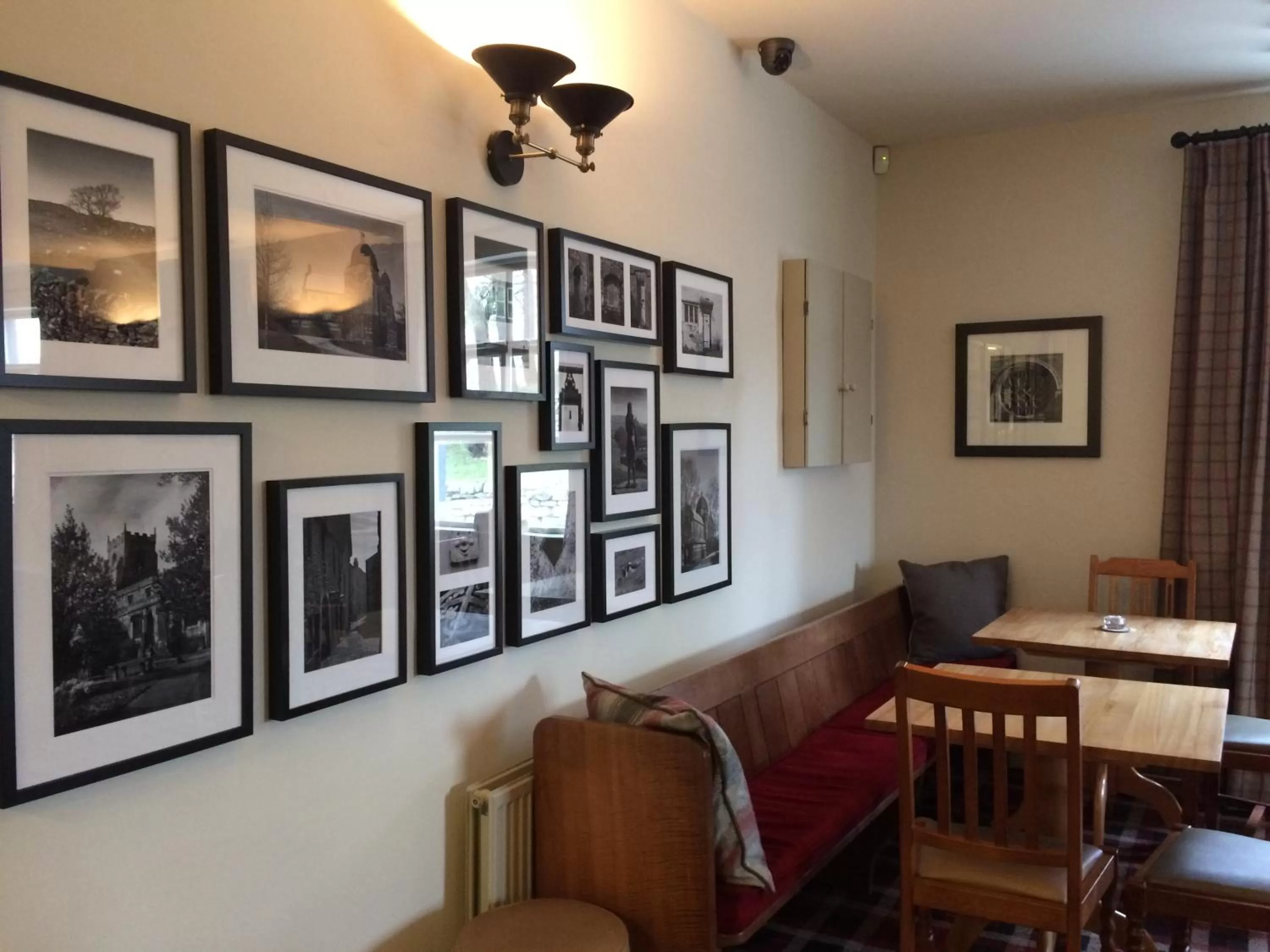 Dining area in The Craven Arms