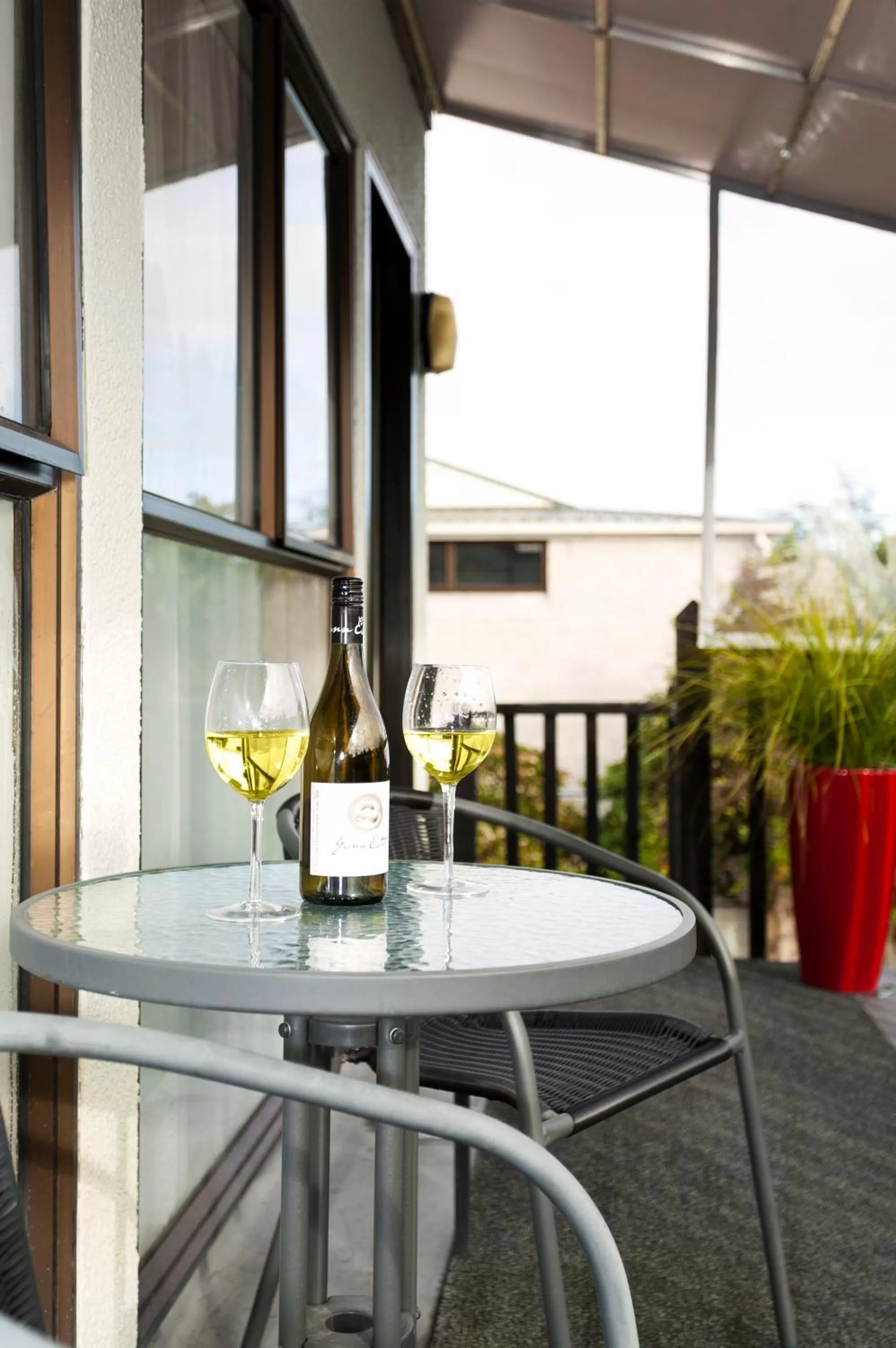 Balcony/Terrace in Merivale Court Motel & Apartments