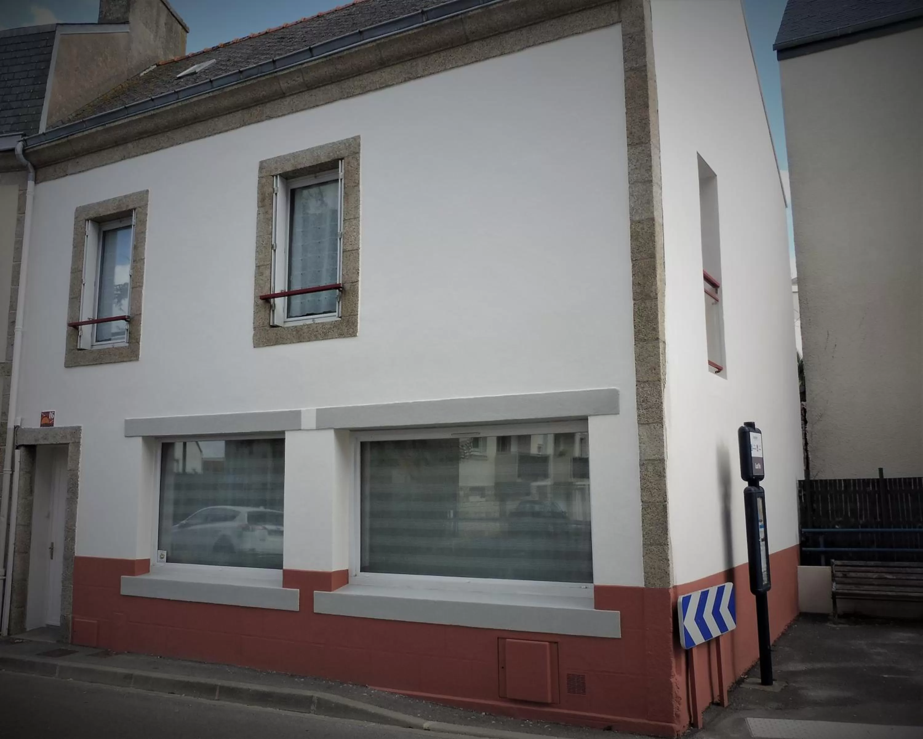 Facade/entrance in Ty Lireu