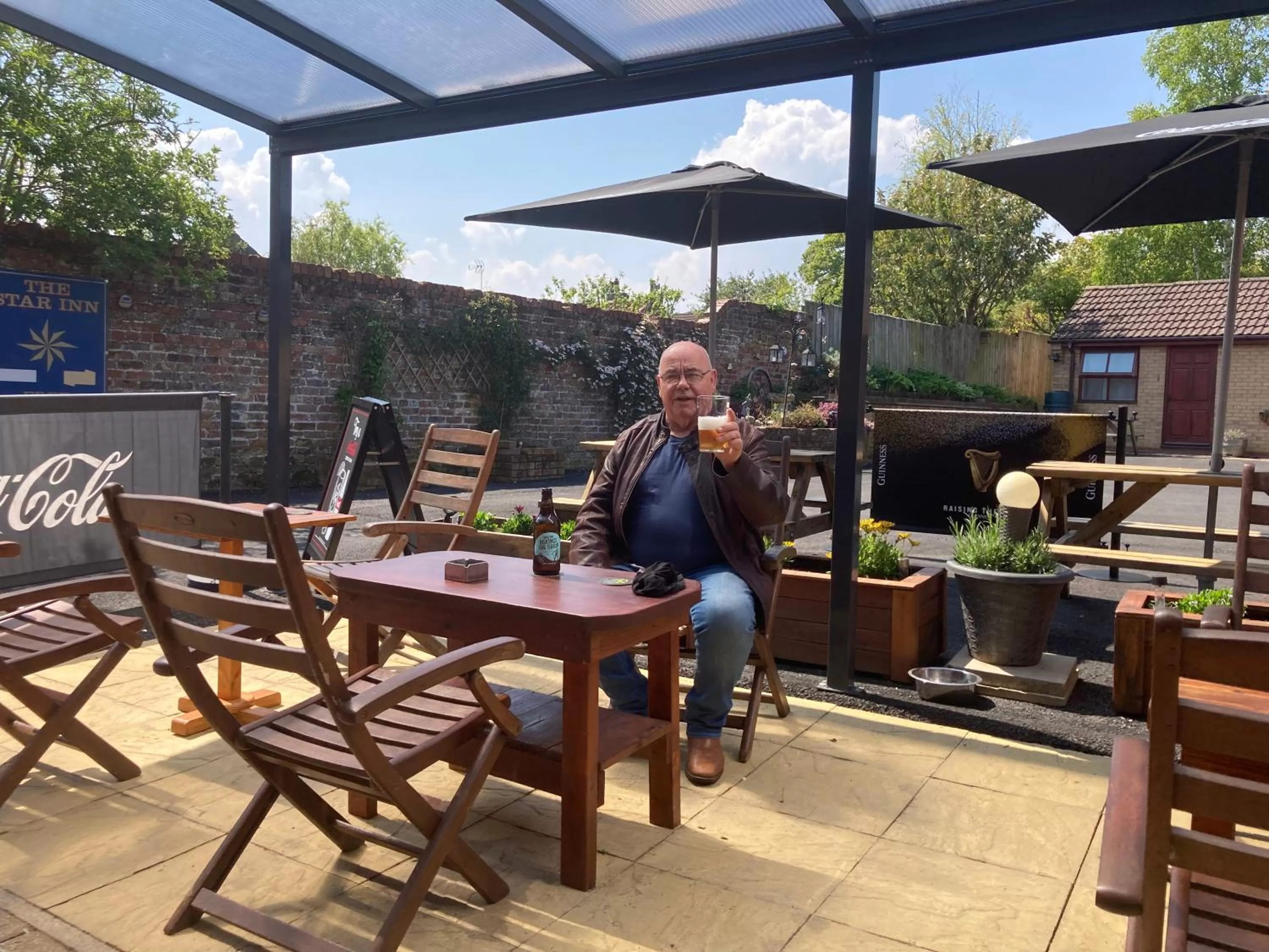 Garden, Restaurant/Places to Eat in The Star Inn