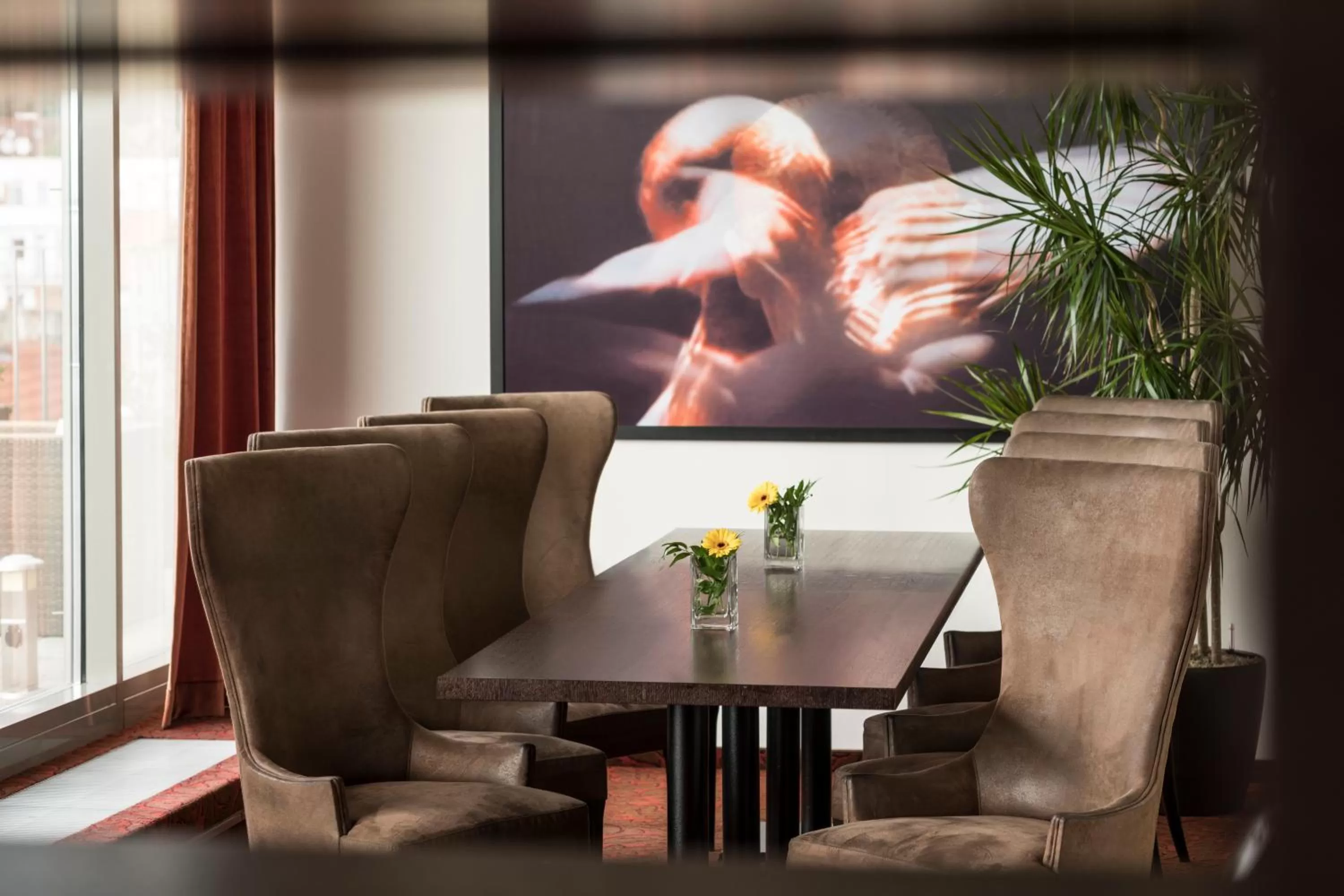 Lounge or bar in Falkensteiner Hotel Bratislava