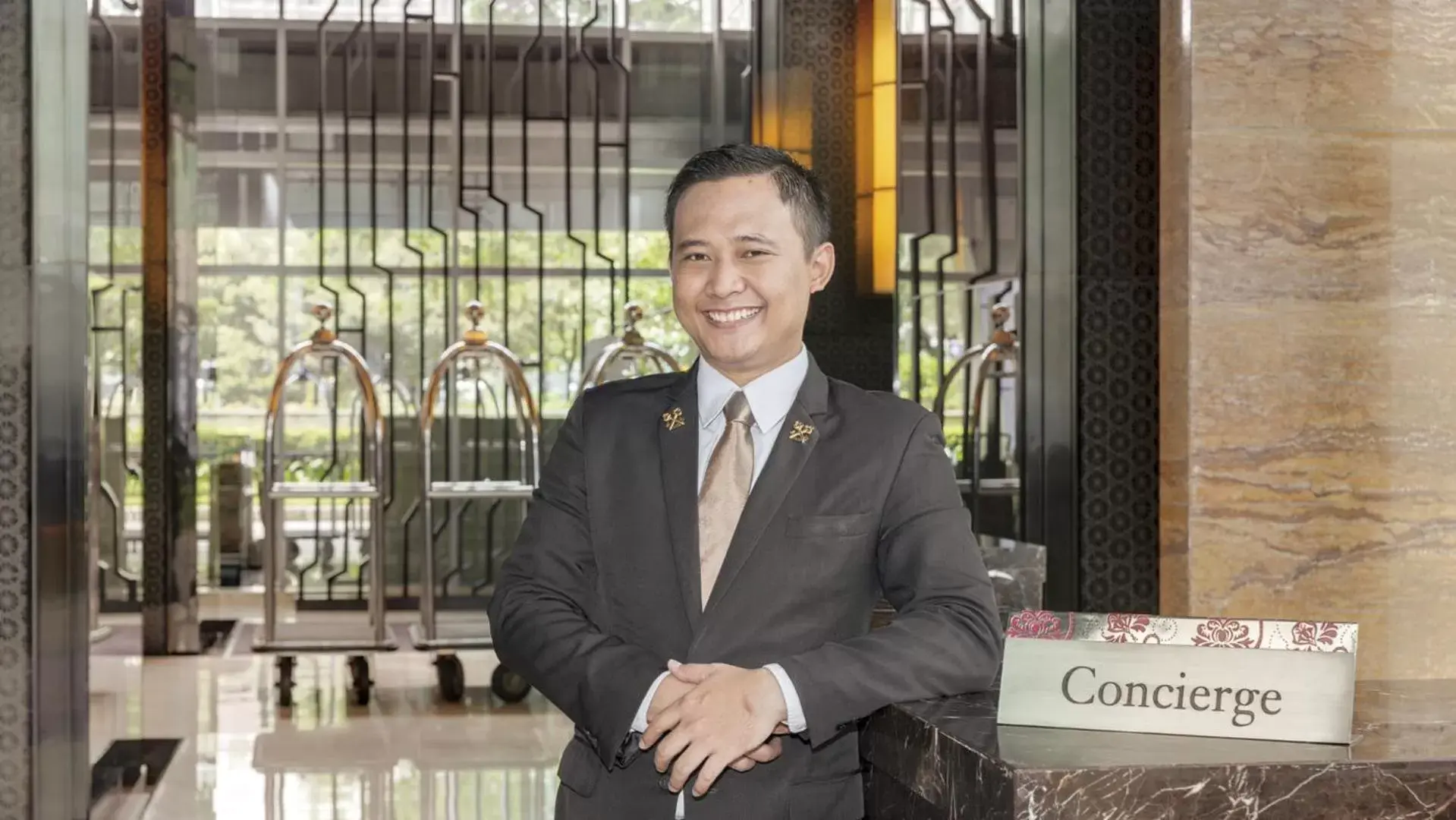 Staff in Hotel Indonesia Kempinski Jakarta