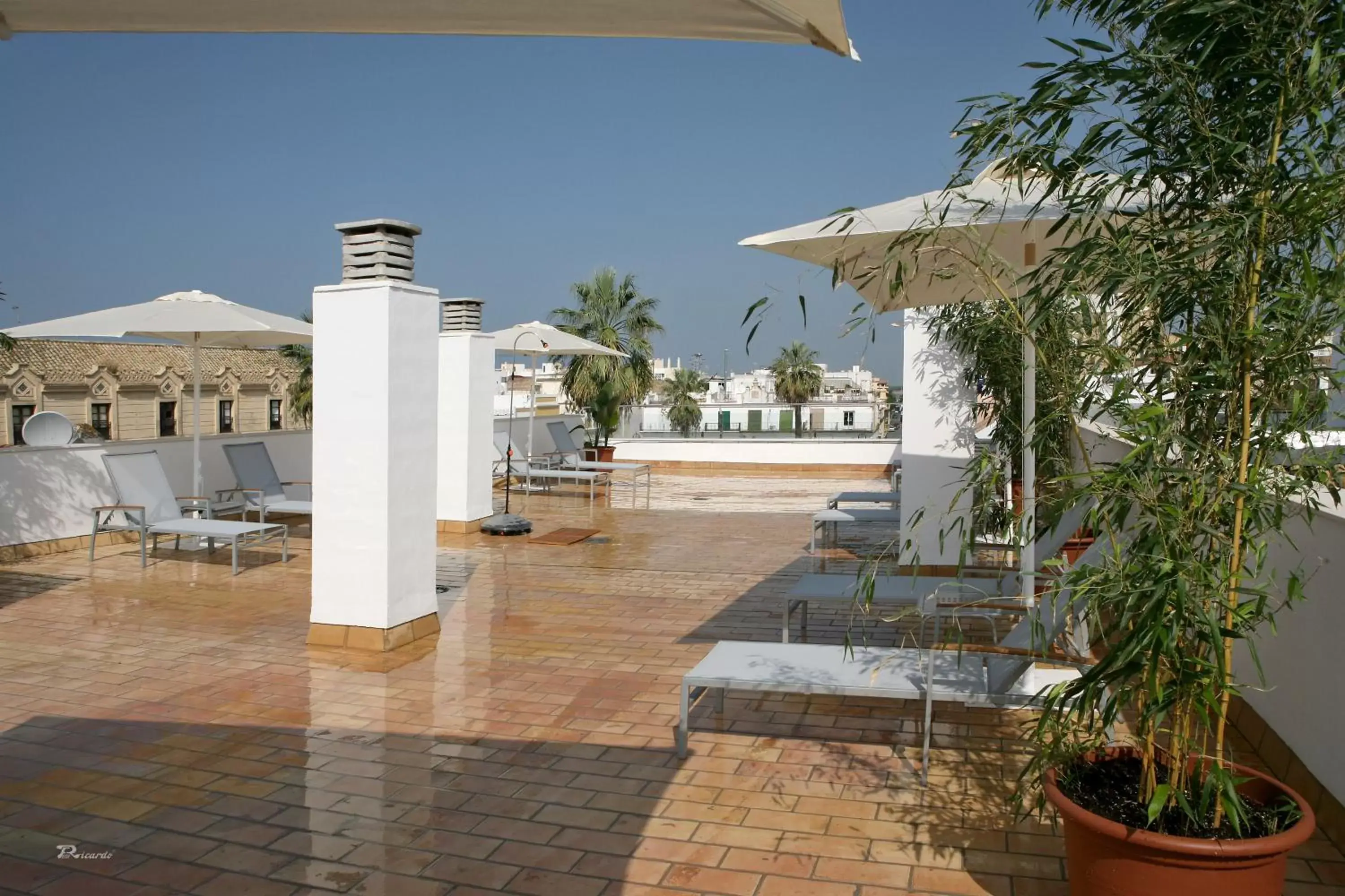 Balcony/Terrace in Hotel Barrameda