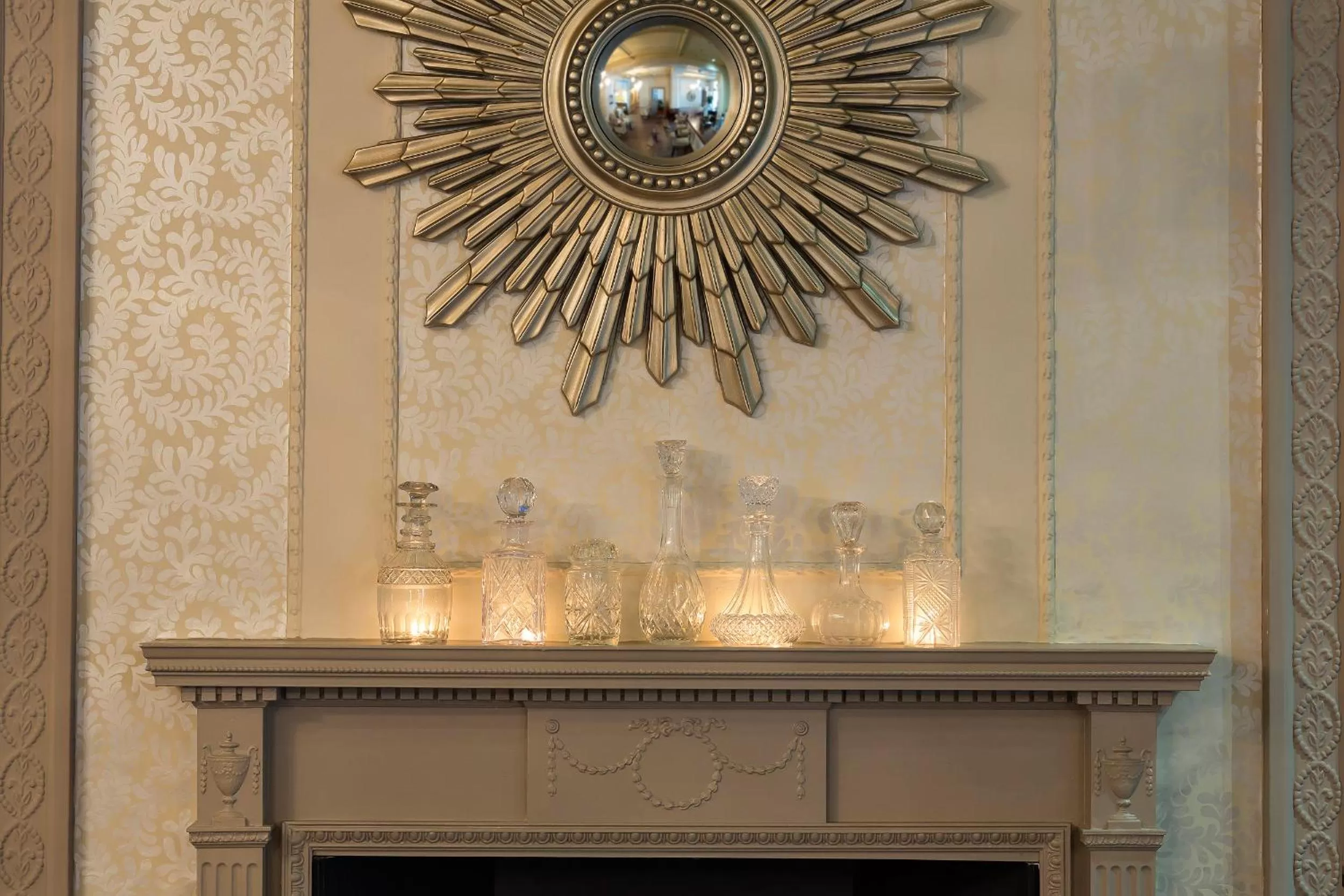 Decorative detail in The Belsfield Hotel