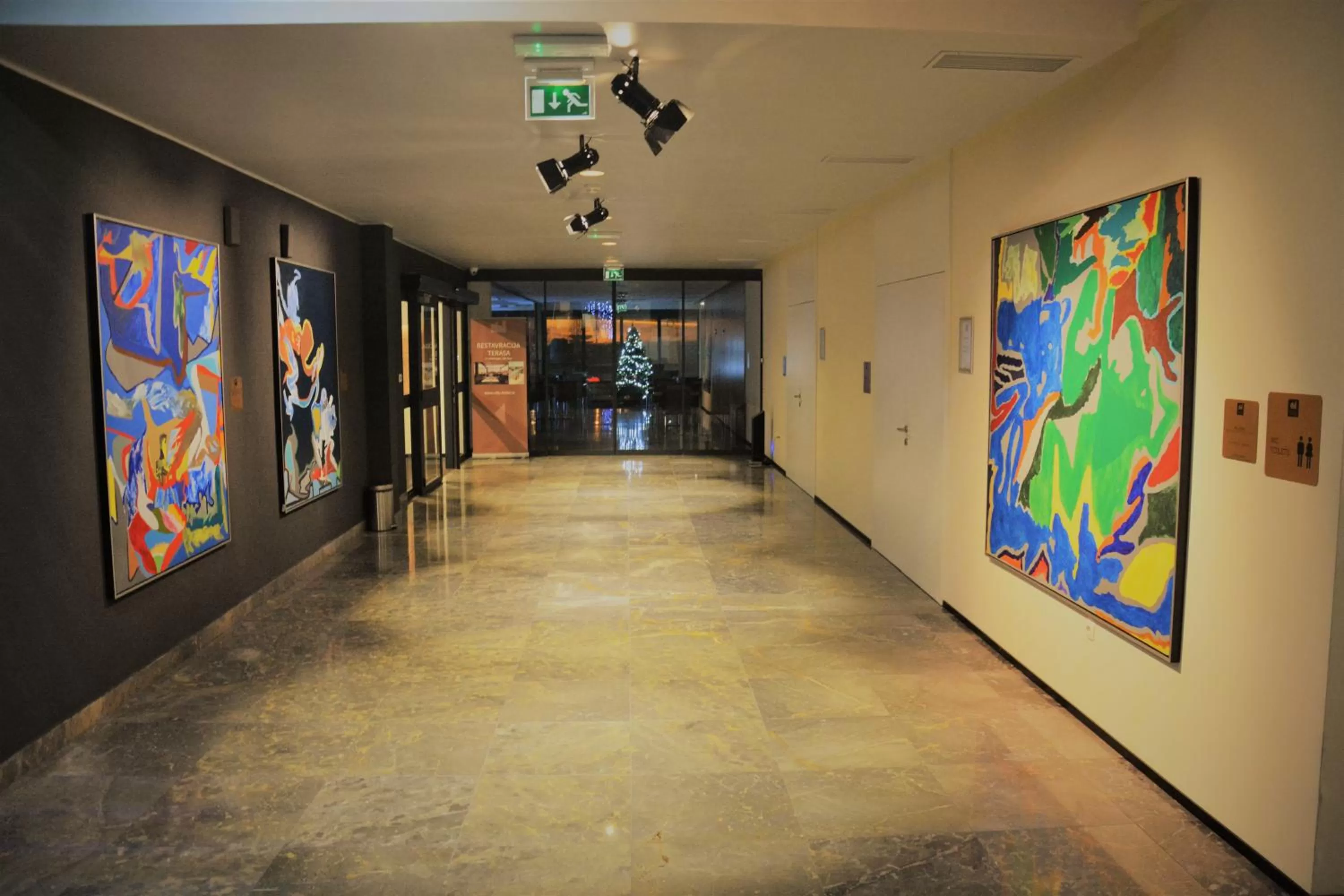 Lobby or reception in Hotel City Maribor