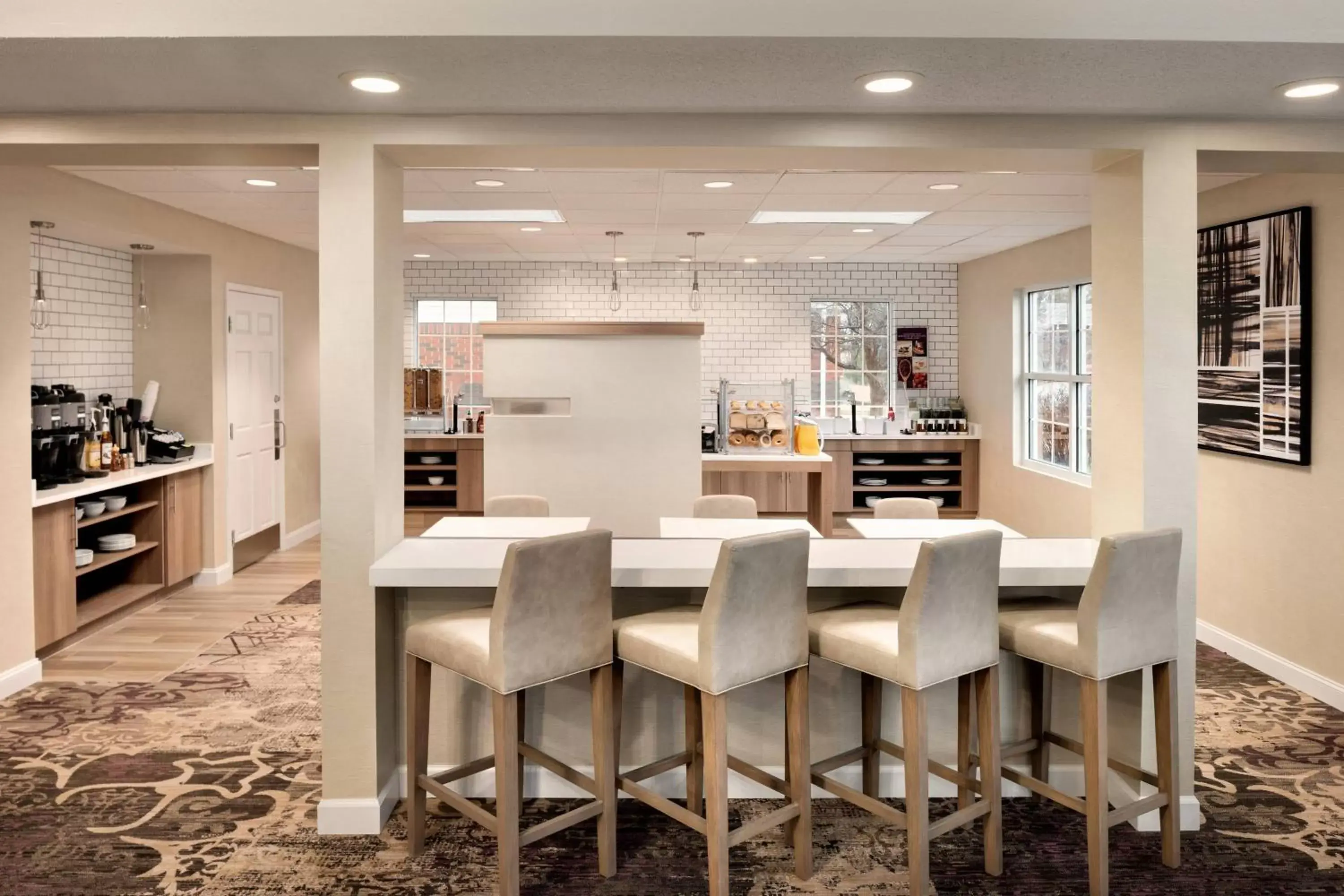 Breakfast, Restaurant/Places to Eat in Residence Inn by Marriott West Springfield