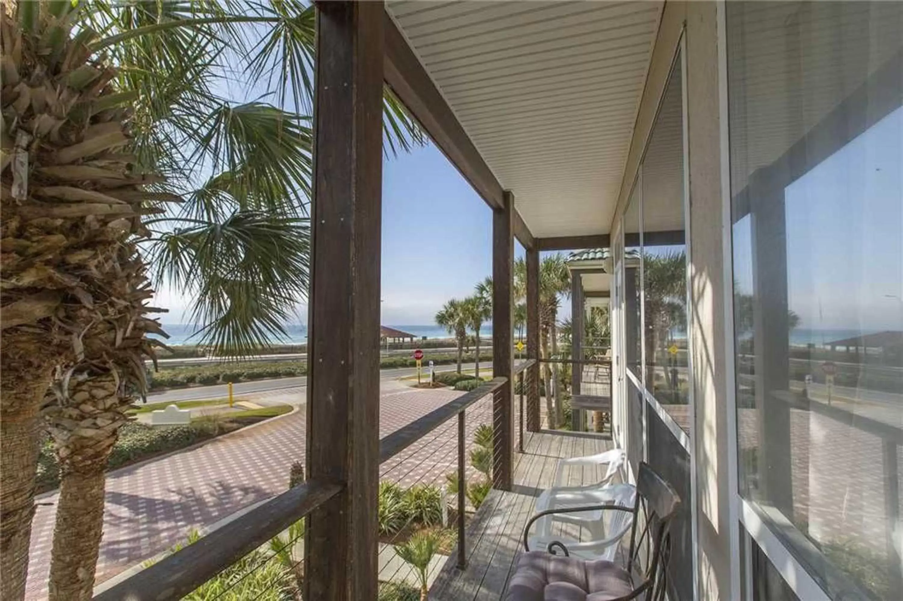 Balcony/Terrace in Destiny Beach Villa #6A