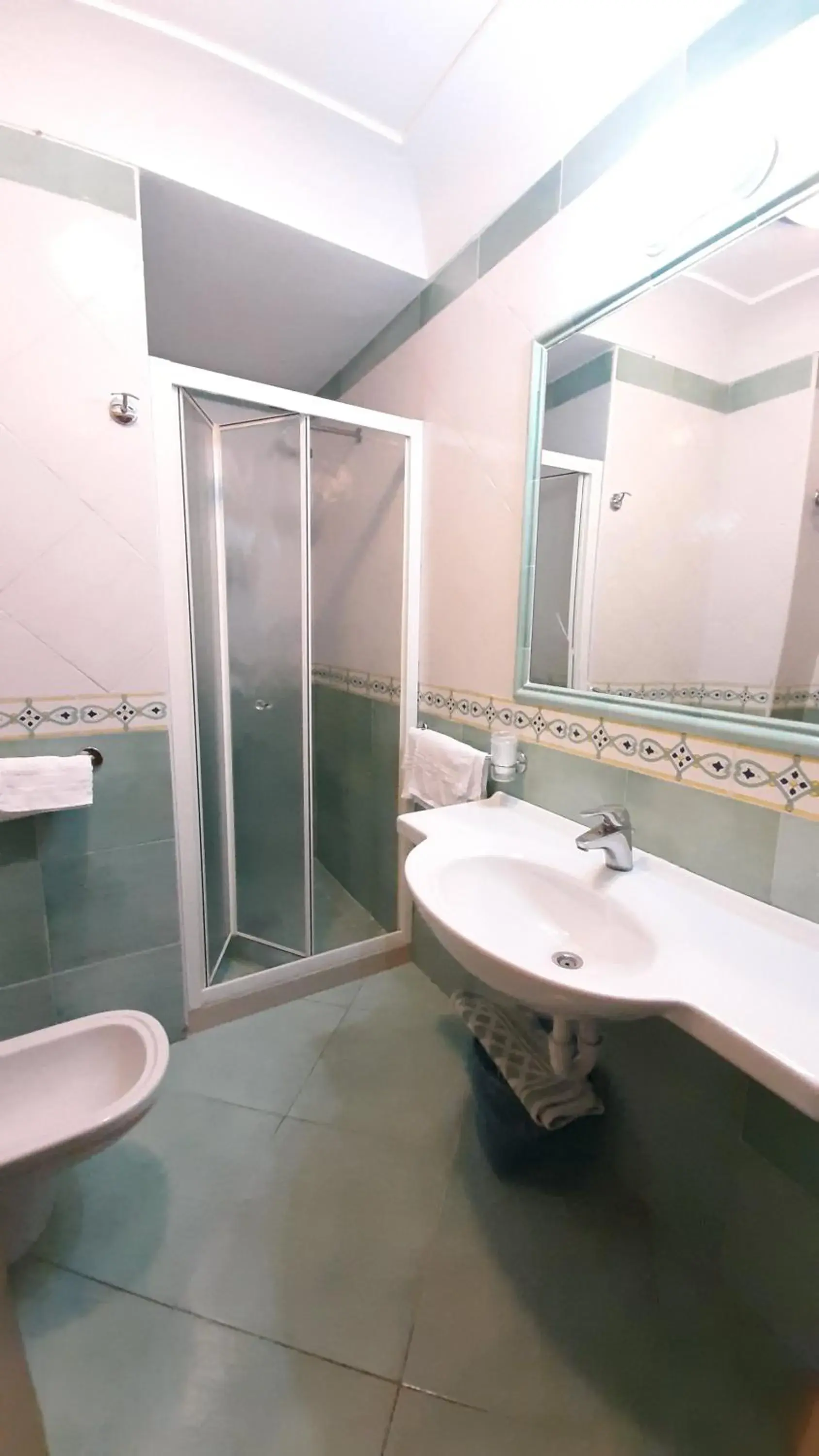 Bathroom in Hotel Albatros