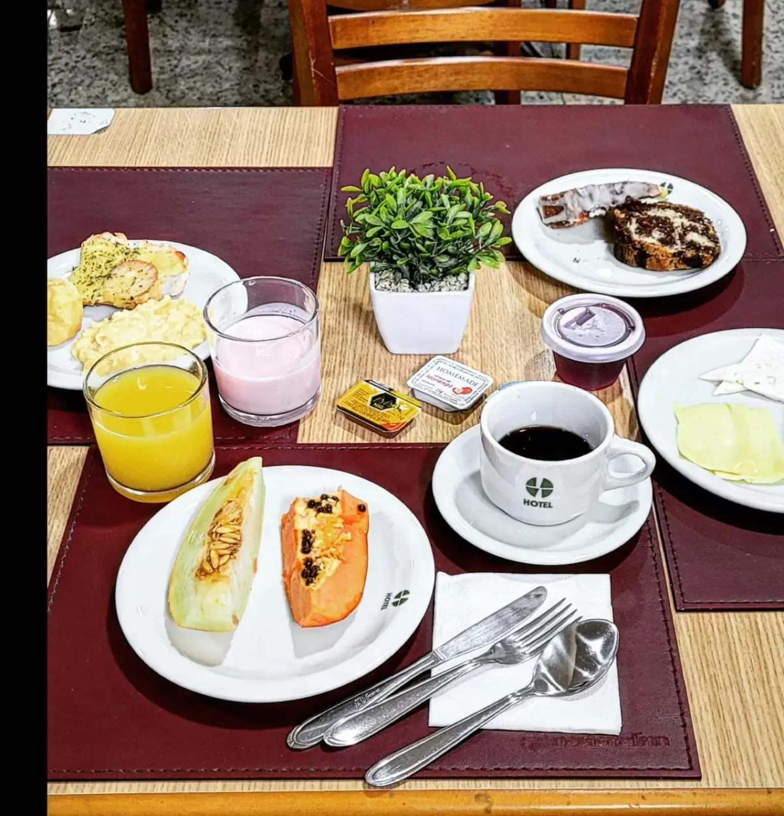 Breakfast in Nacional Inn Piracicaba