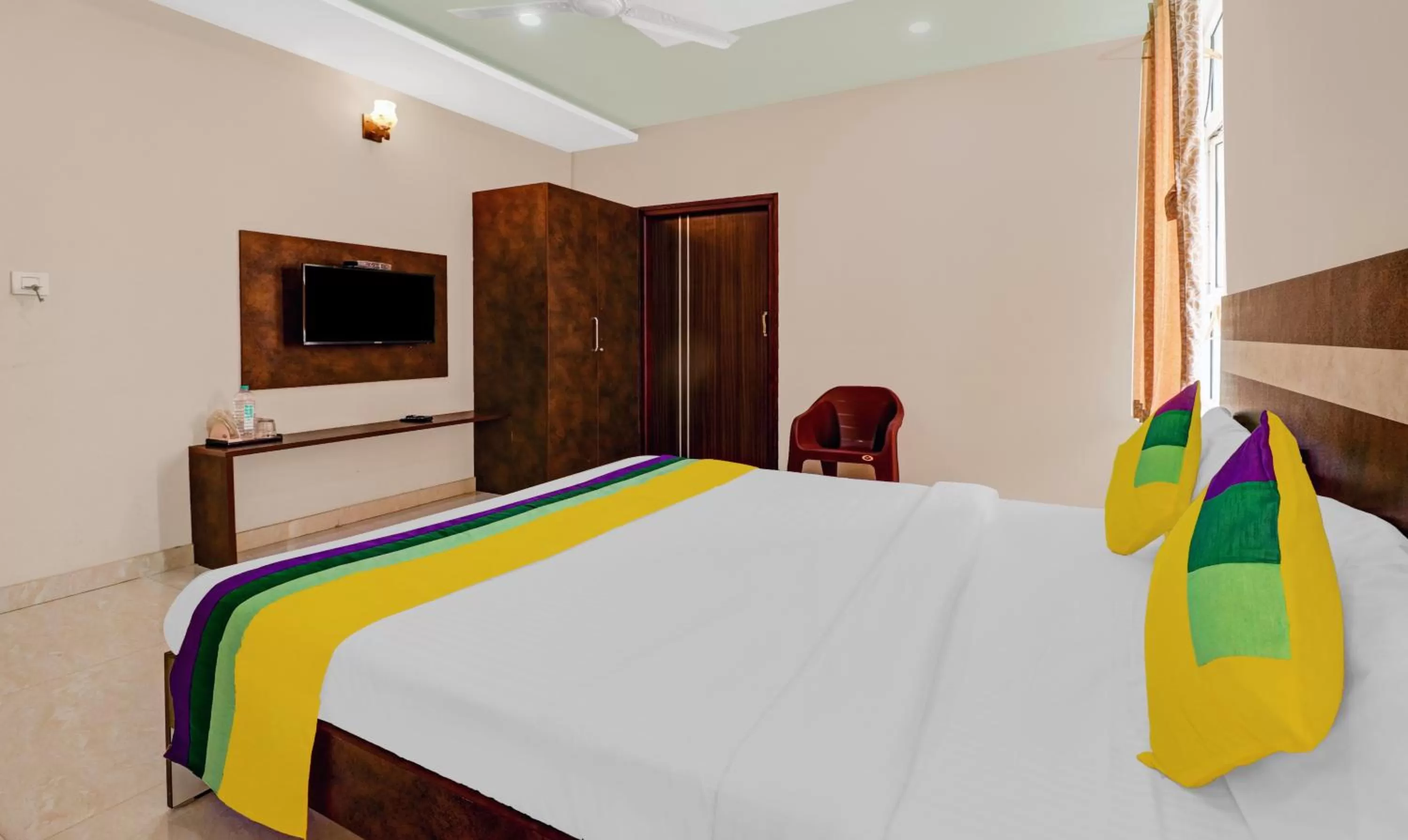 Bedroom, Bed in Itsy Hotels Kattari Komforts, Chikmagalur