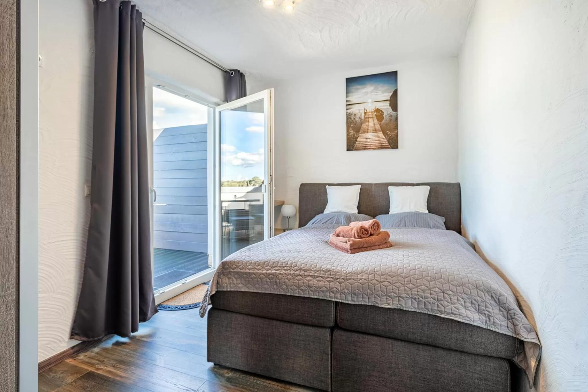 Bed in Villa Moorstern am Badesee Tannenhausen