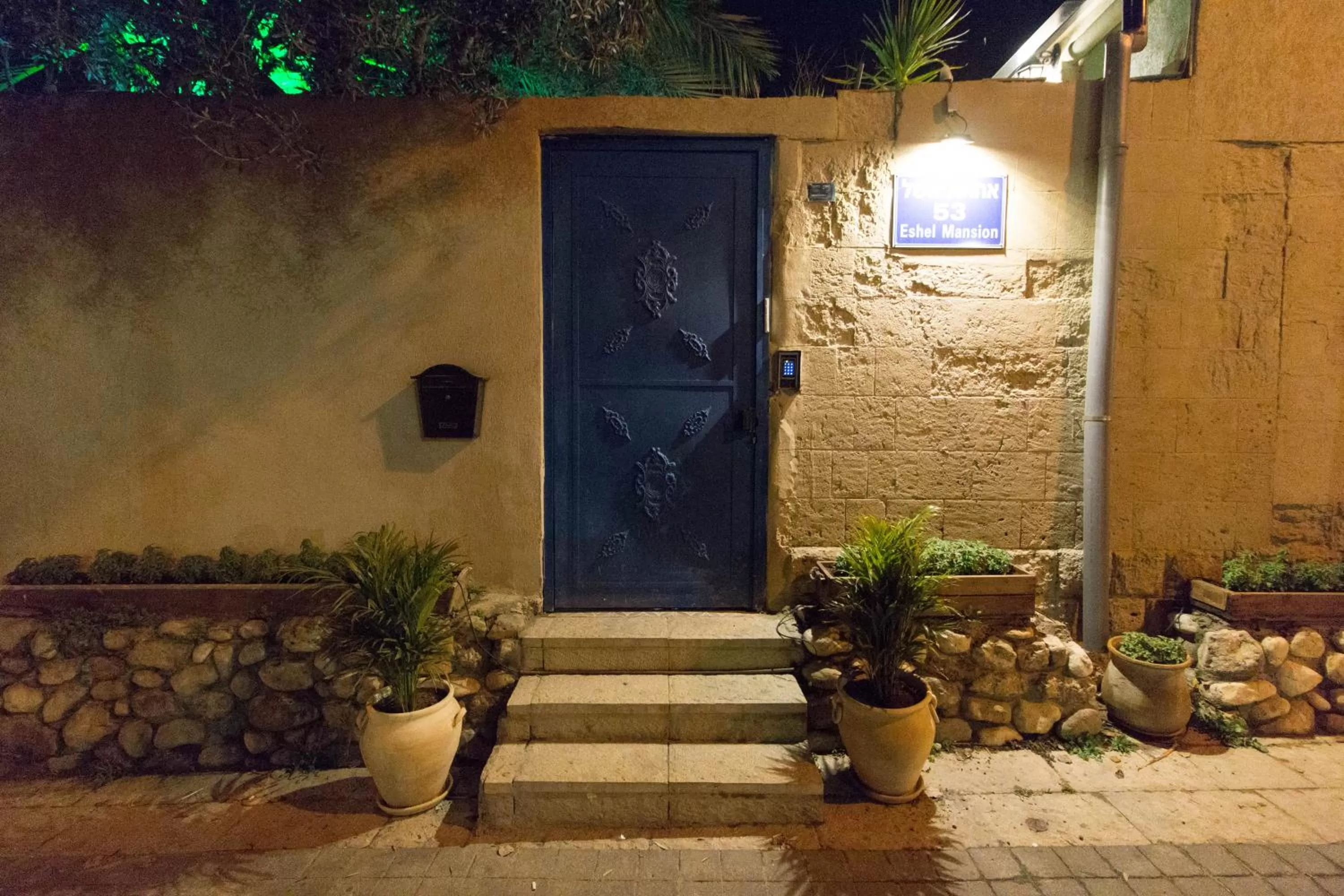 Facade/entrance in Eshel Mansion - Boutique Suites