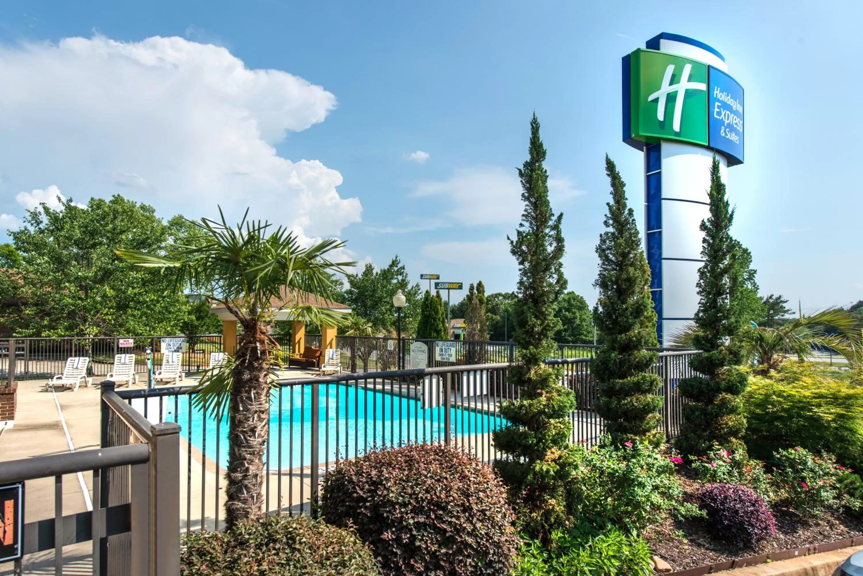 Swimming pool in Holiday Inn Express Hotel & Suites Anderson I-85 - HWY 76, Exit 19B by IHG