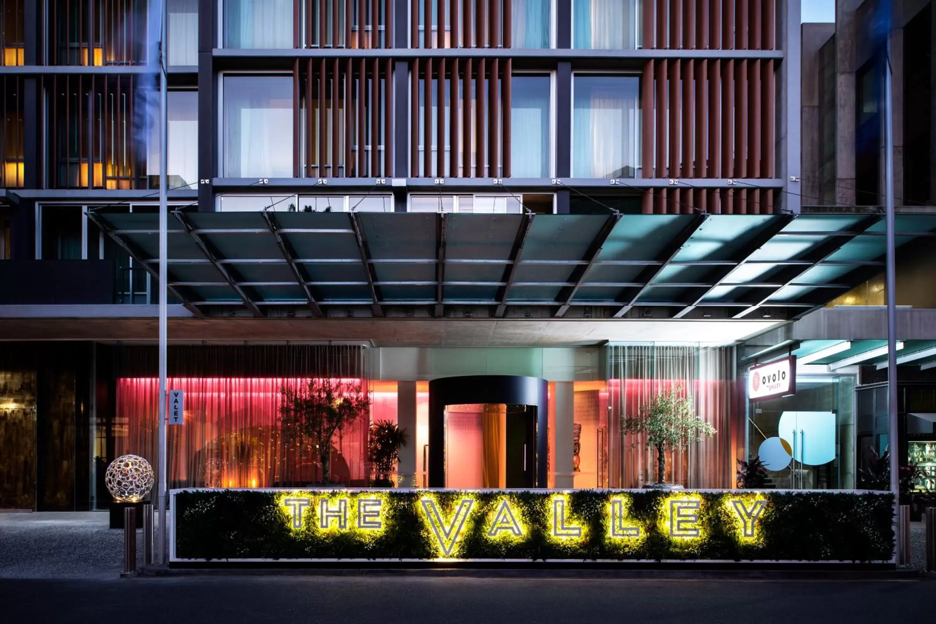 Facade/entrance in Ovolo The Valley Brisbane