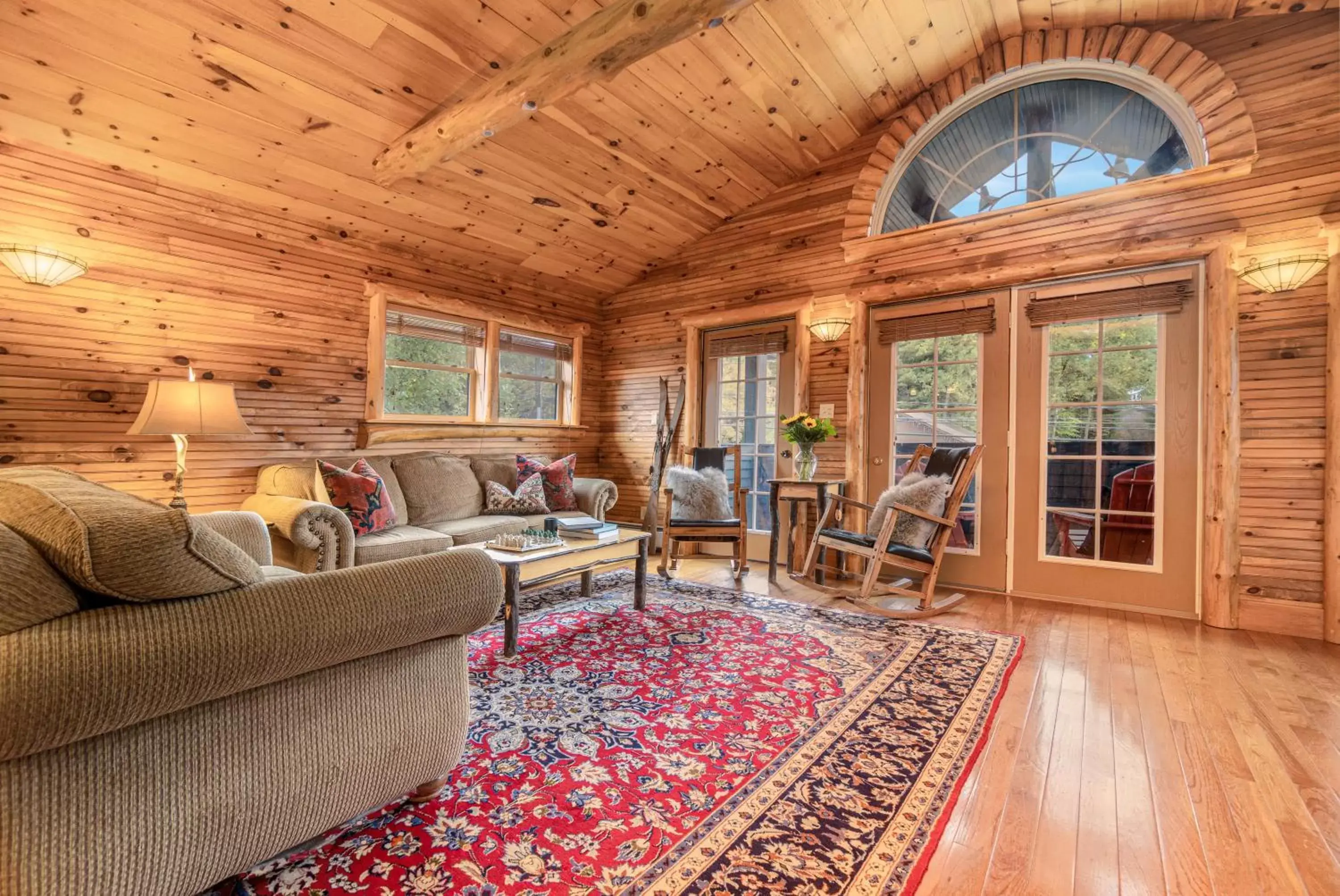 Seating Area in The Alpine Lodge