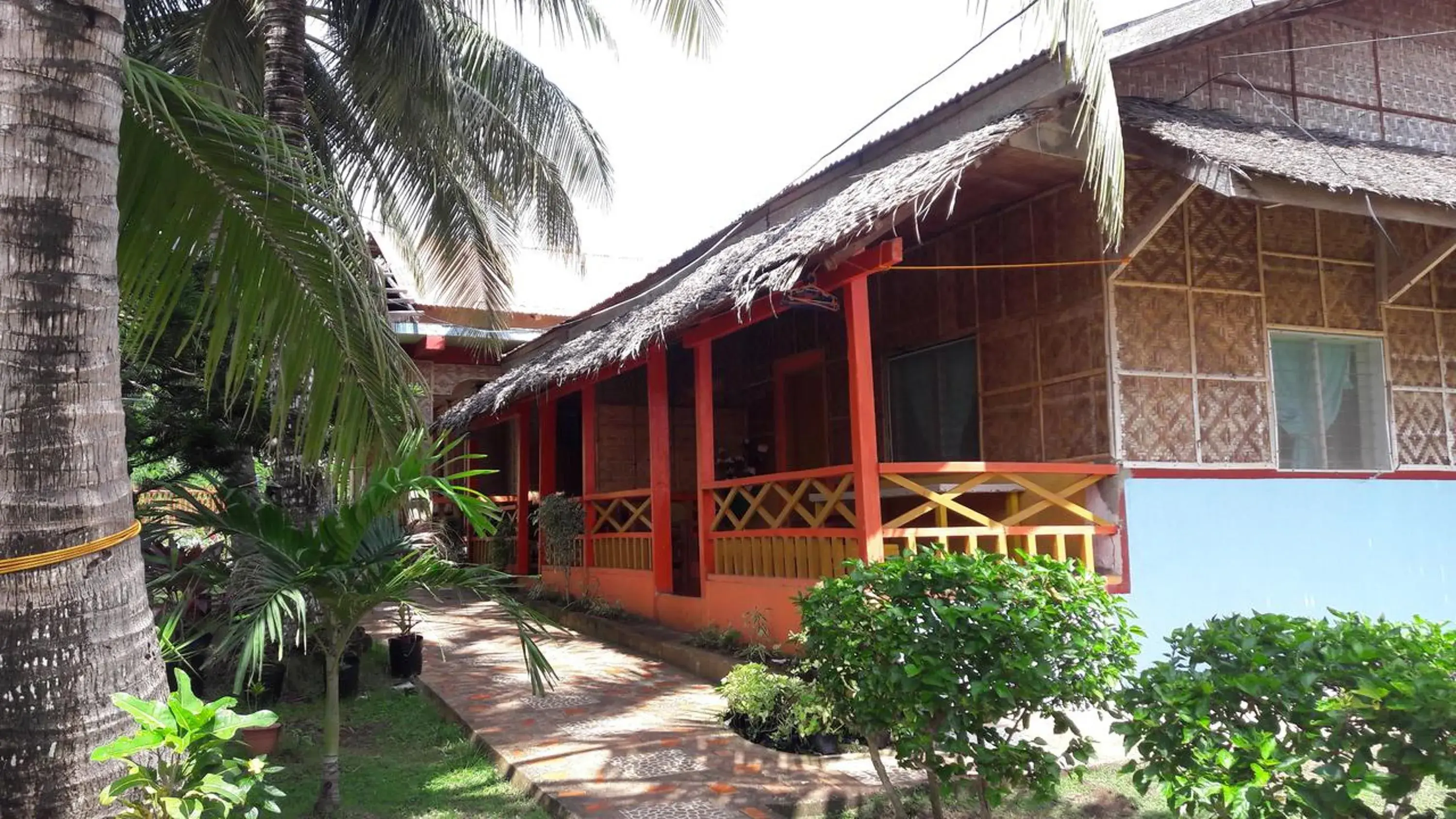Facade/entrance, Patio/Outdoor Area in Bohol Sea Breeze Cottages and Resort