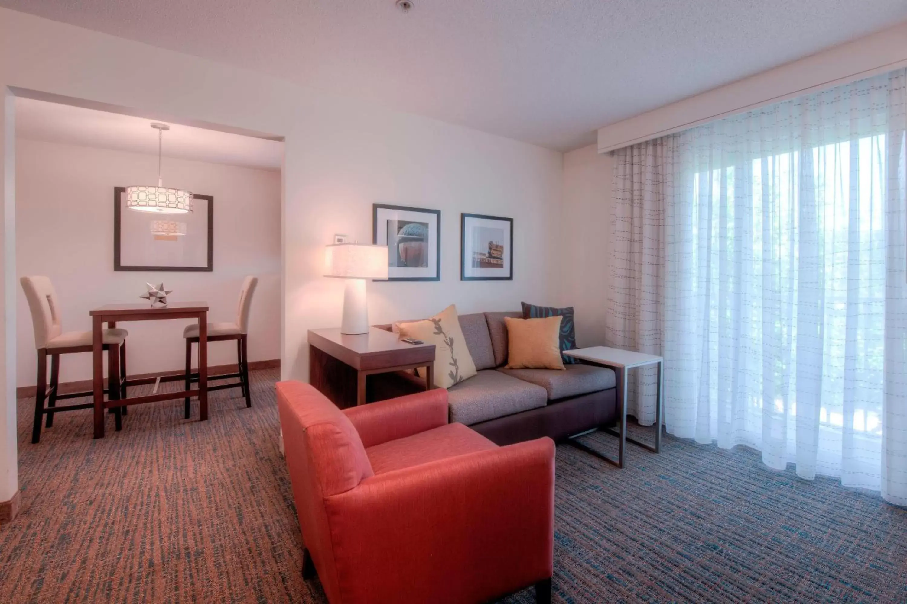 Living room, Seating Area in Residence Inn by Marriott Raleigh Crabtree Valley