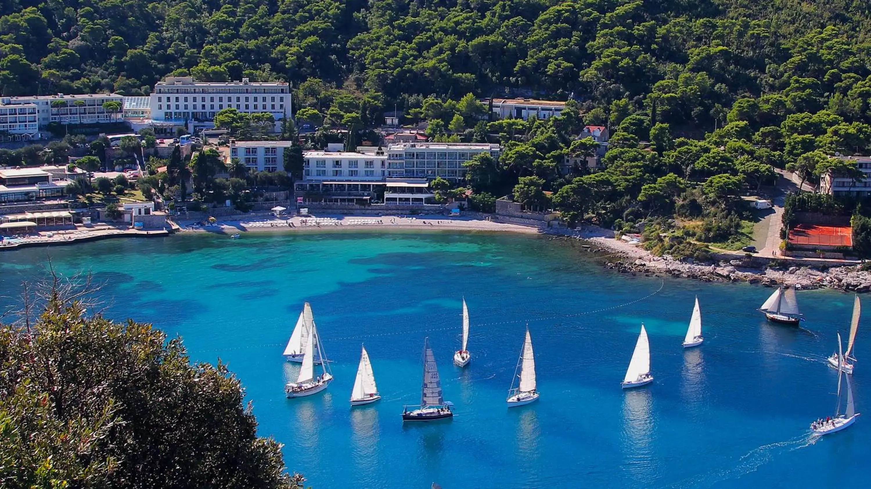 Natural landscape, Bird's-eye View in Hotel Vis