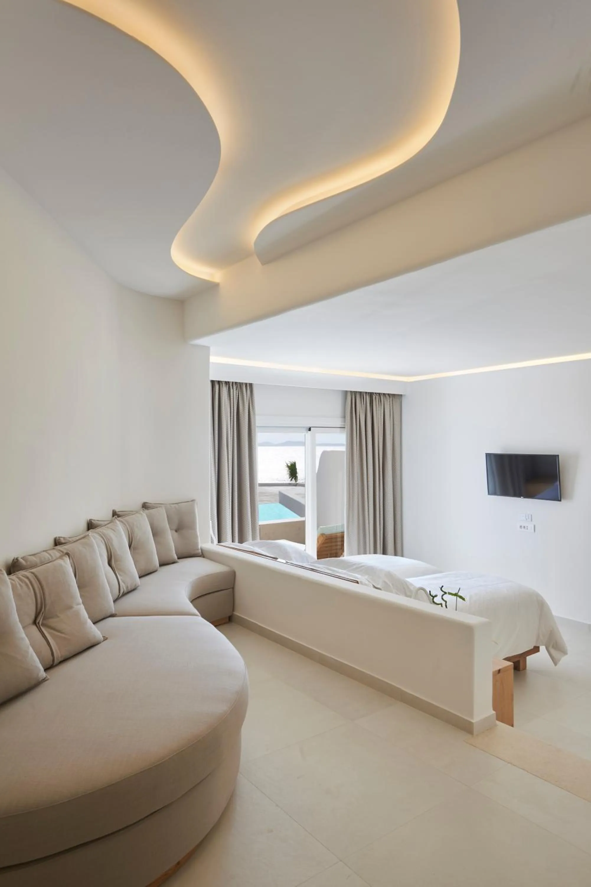 Photo of the whole room, Bed in Anax Resort and Spa