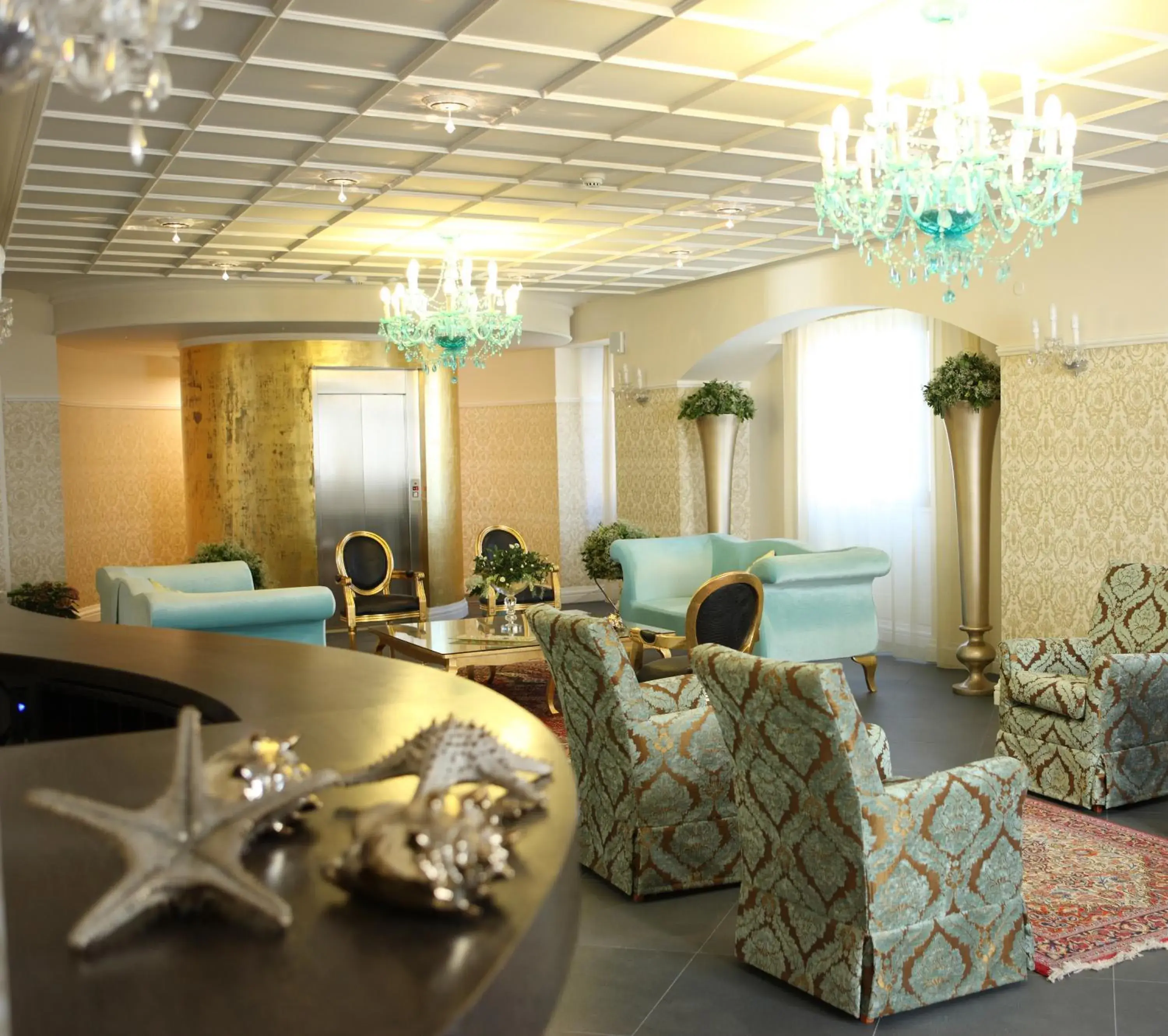 Lobby or reception in Marina Holiday & Spa