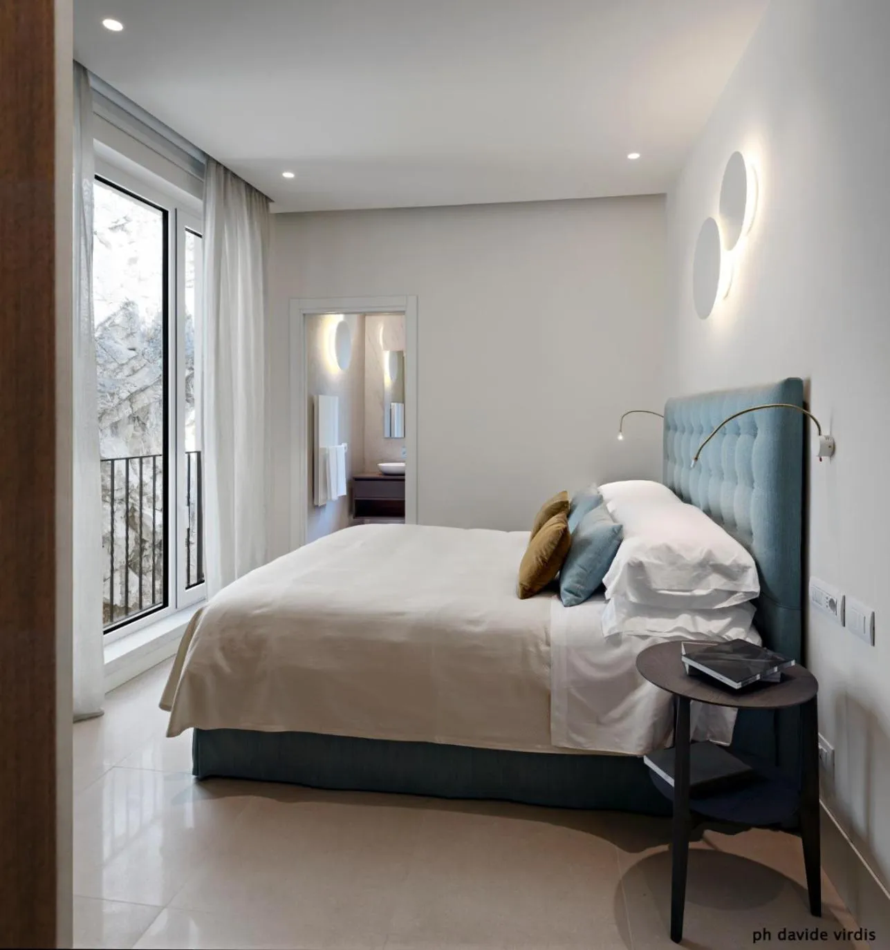 Bed in Hotel Villa Belvedere