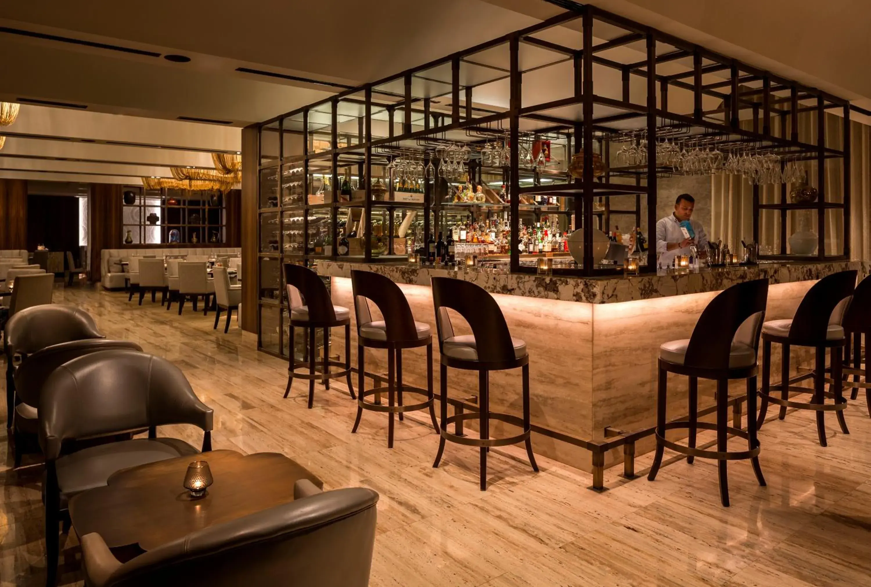 Lounge or bar in Four Seasons Hotel Tunis Lounge or bar in Four Seasons Hotel Tunis