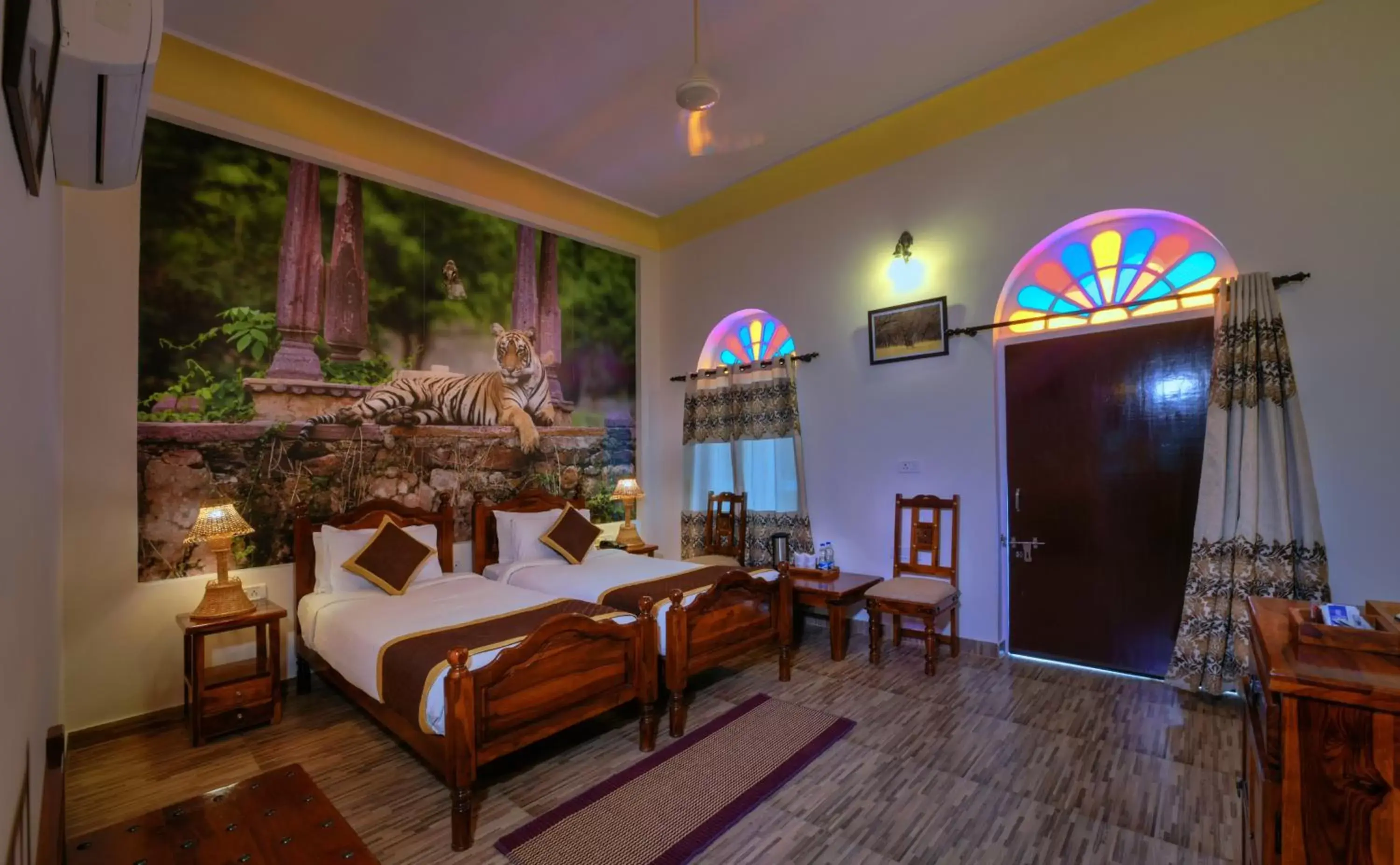 Deluxe Double Room in Ranthambhore Heritage Haveli Deluxe Double Room in Ranthambhore Heritage Haveli