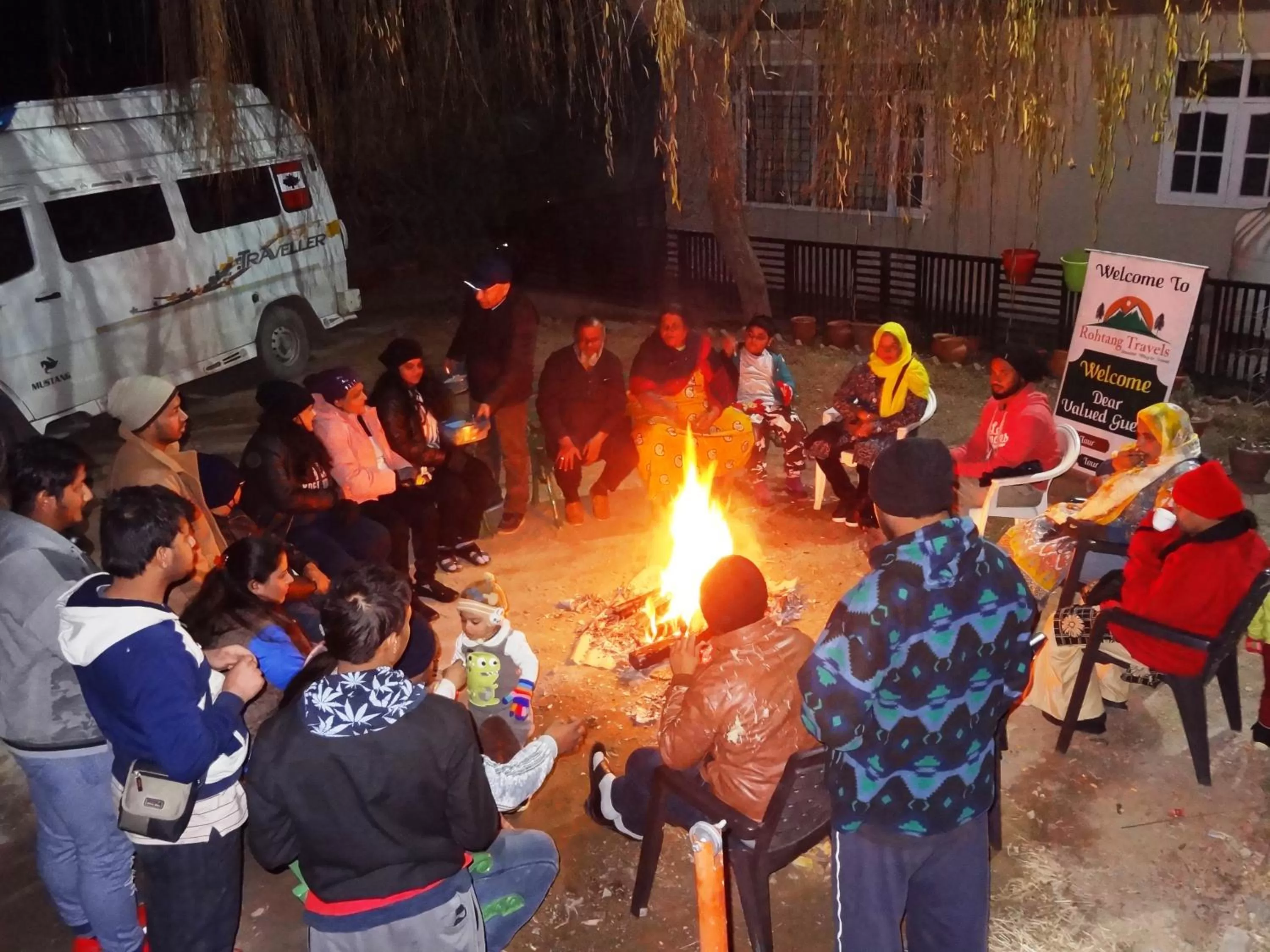 Night in Sai Cottage Shimla