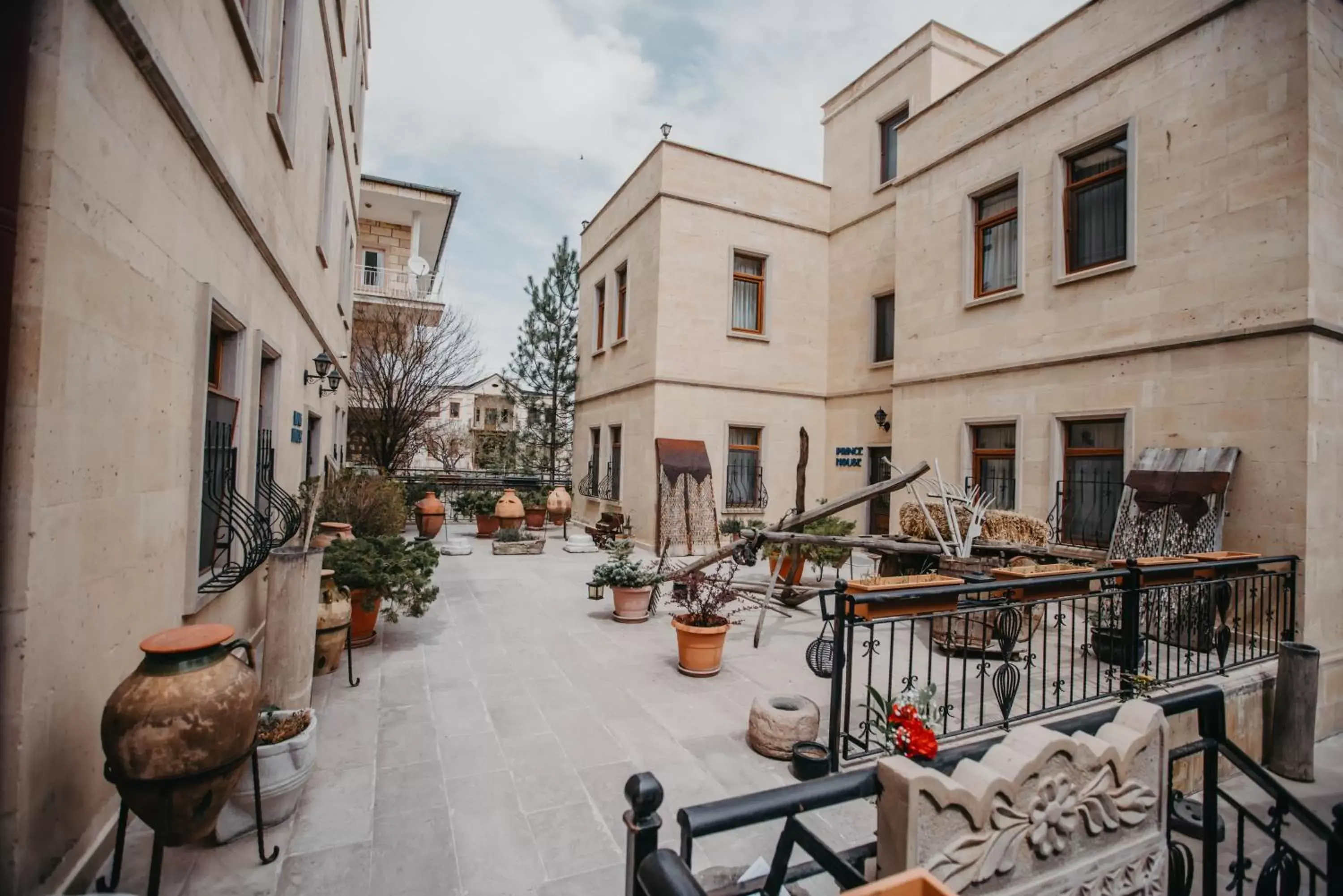 Garden in Royal Stone Houses - Goreme