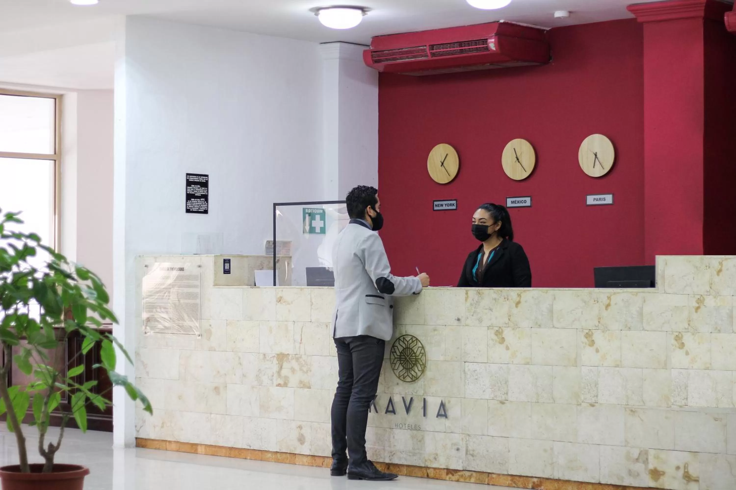 Lobby or reception in Hotel Maya Yucatan
