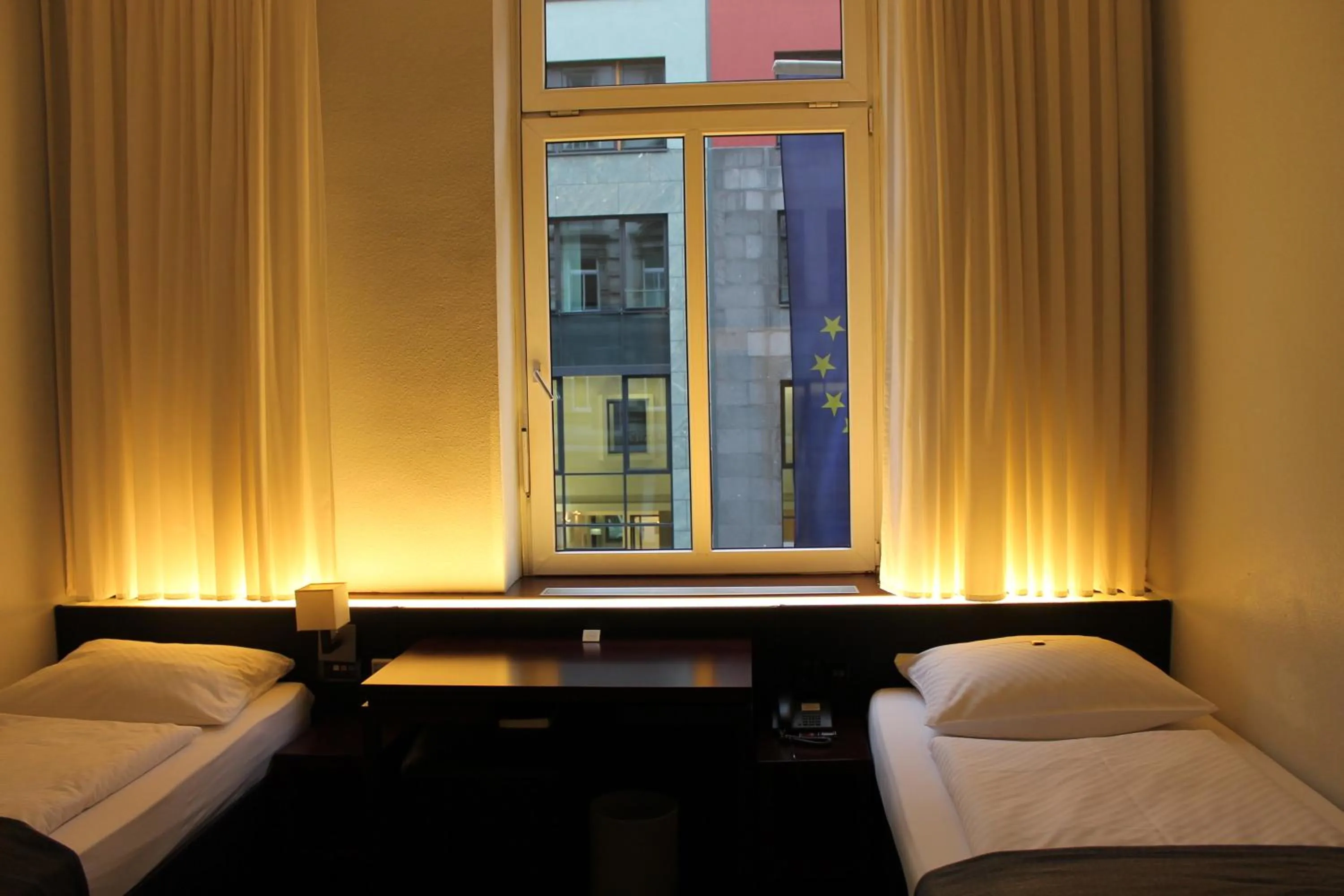 Bed in Hotel Concorde