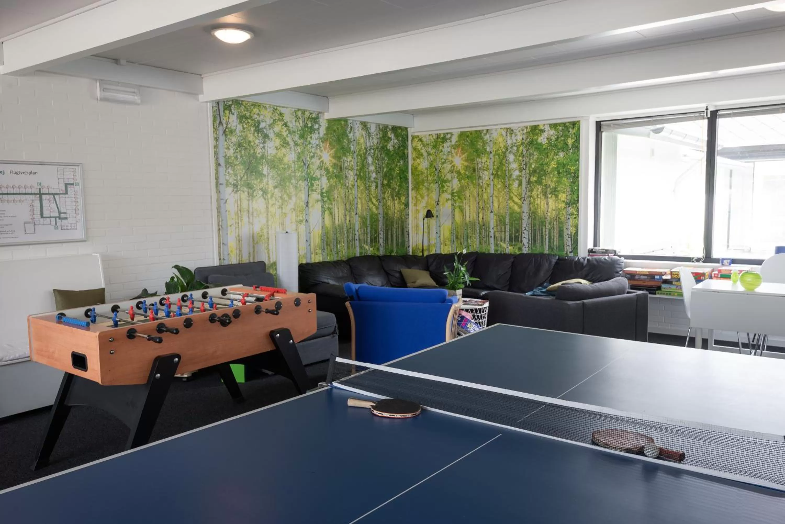 Game Room in Motel Poppelvej