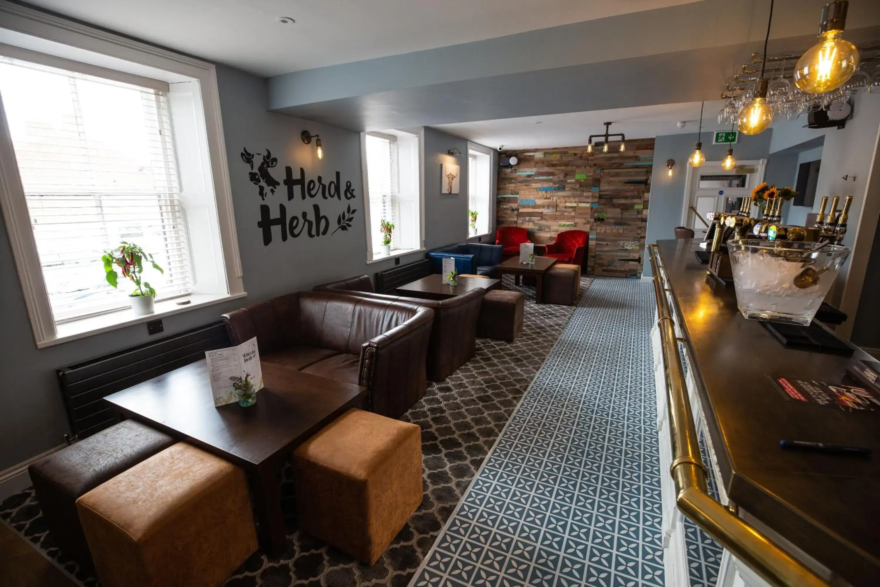 Living room, Restaurant/Places to Eat in Hardwick Arms Hotel