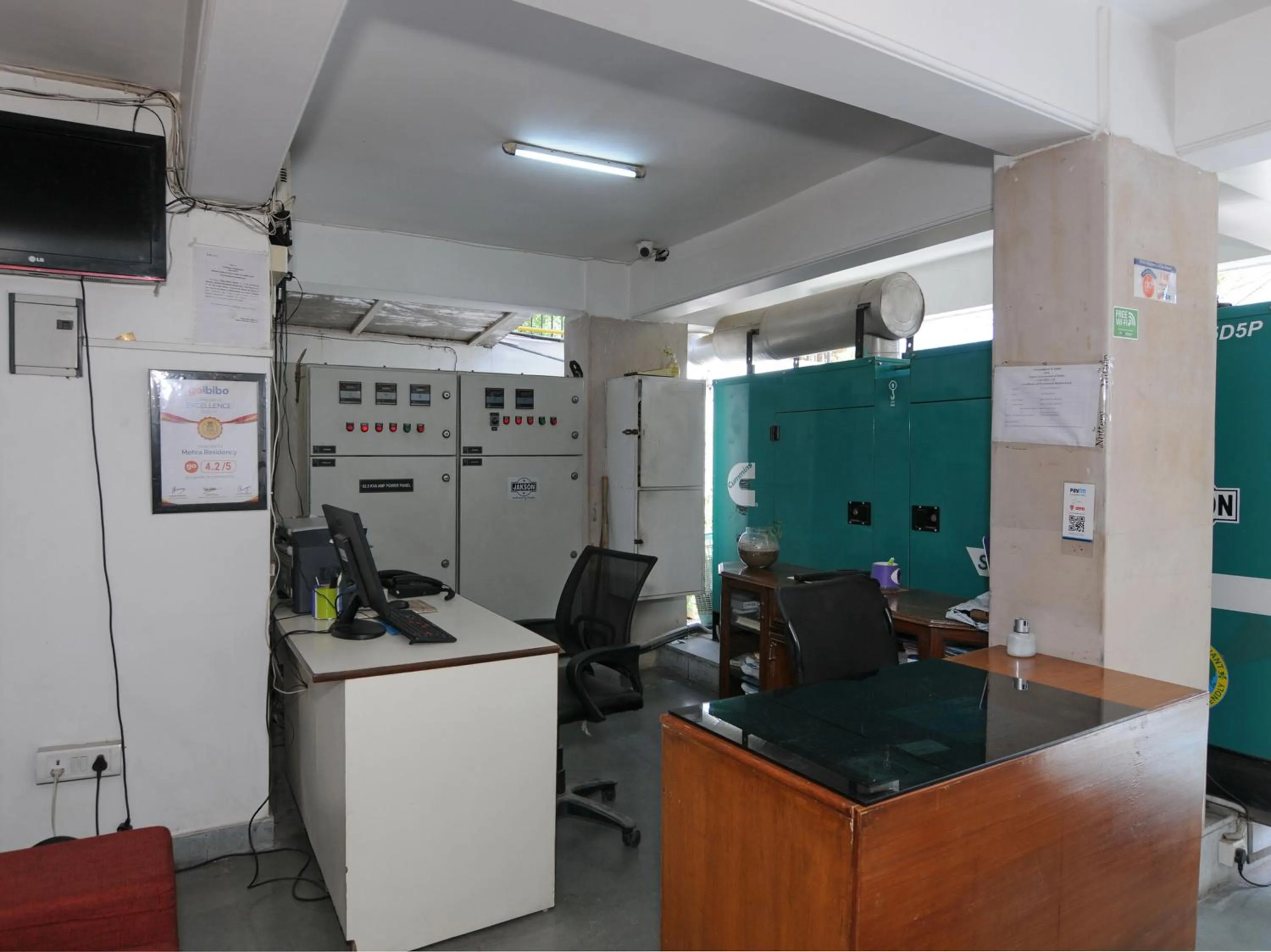 Lobby or reception in Mehra Residency at The Airport