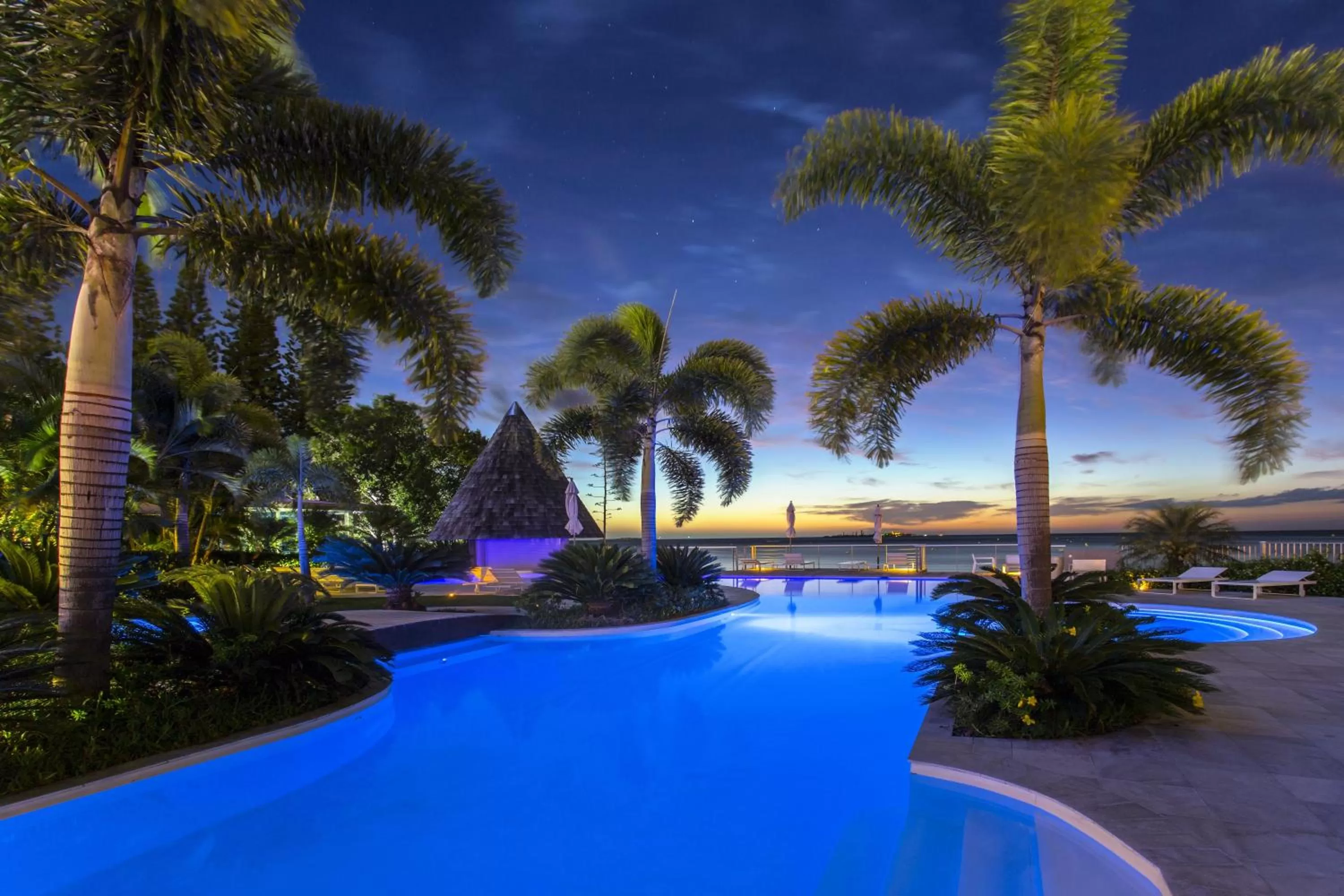 Swimming pool in Chateau Royal Beach Resort & Spa, Noumea
