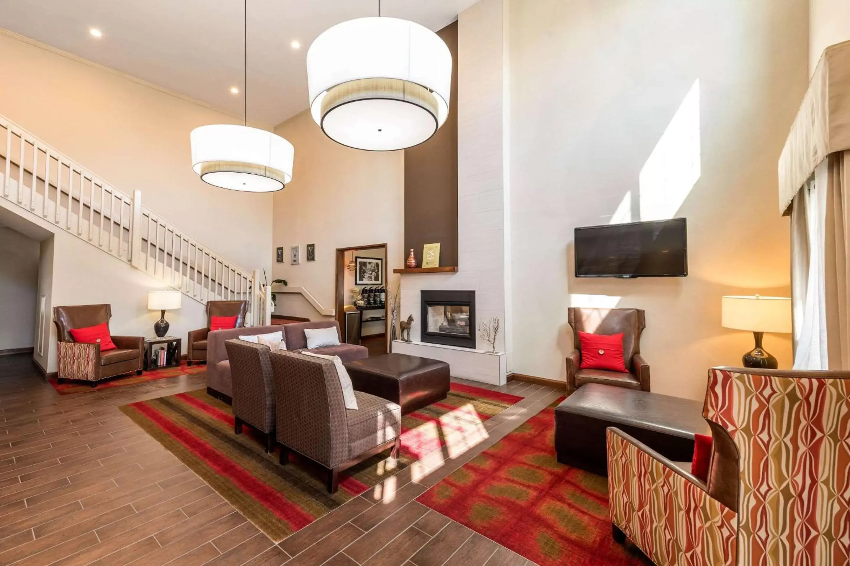 Lobby or reception, Seating Area in Quality Inn & Suites University Fort Collins