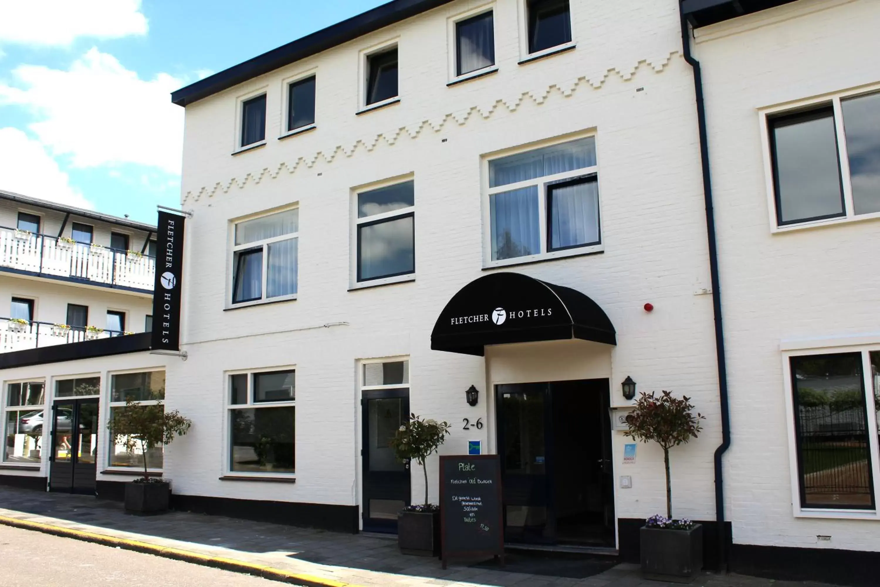 Facade/entrance in Fletcher Hotel Valkenburg