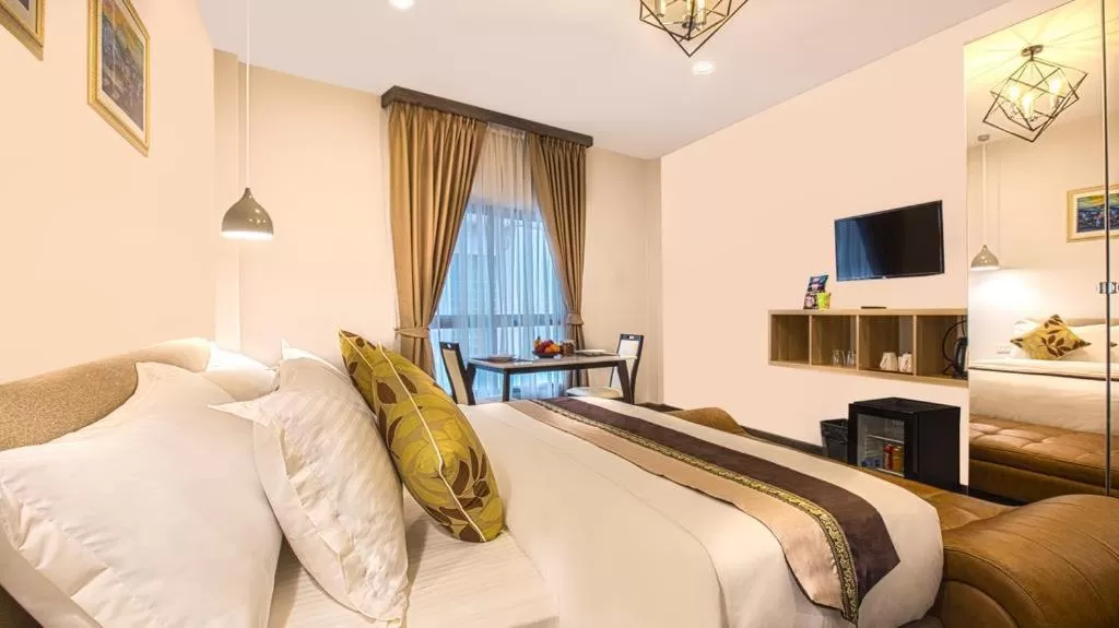 Bed in V One Pride-Sukhumvit 22, Bangkok