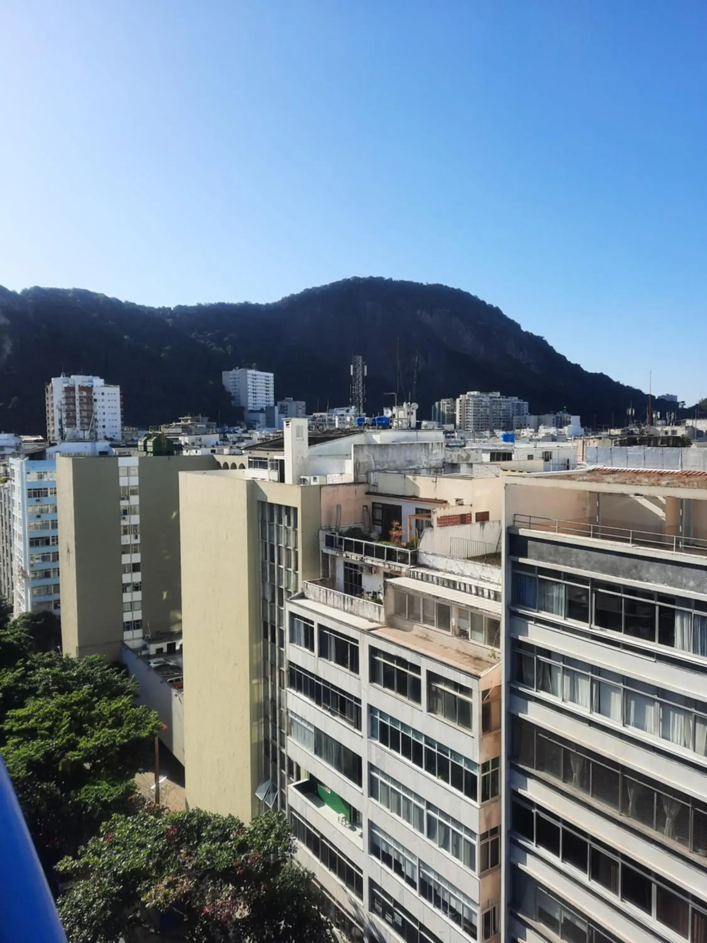 View (from property/room) in Oceano Copacabana Hotel