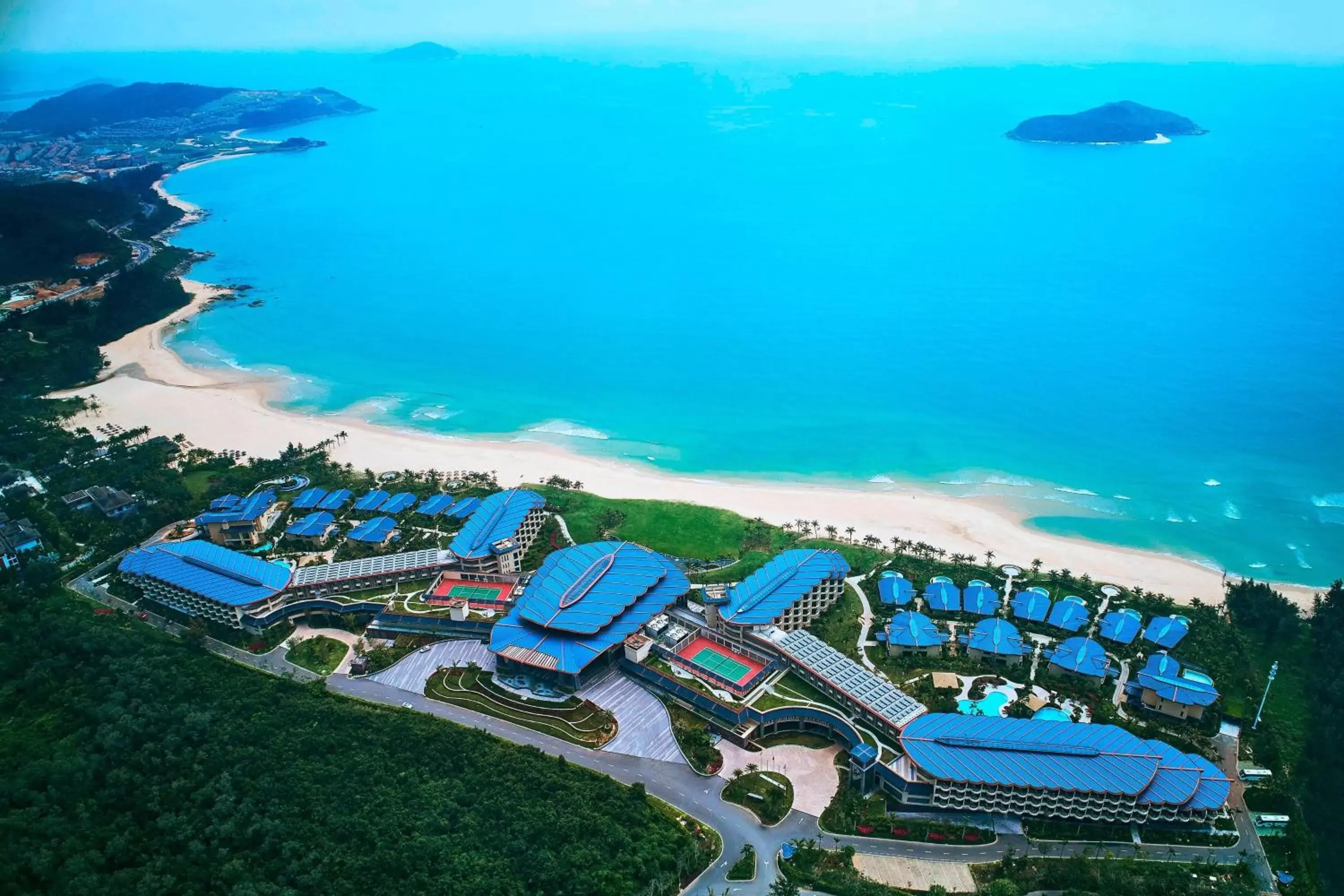 Property building, Bird's-eye View in The Westin Shimei Bay Resort