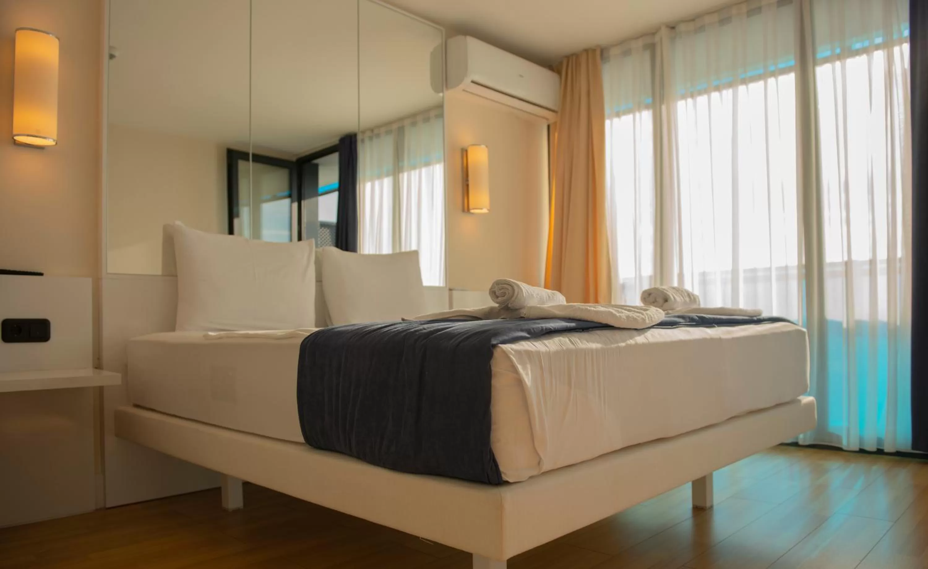 Bed in Orbi City Batumi Black Sea Arena