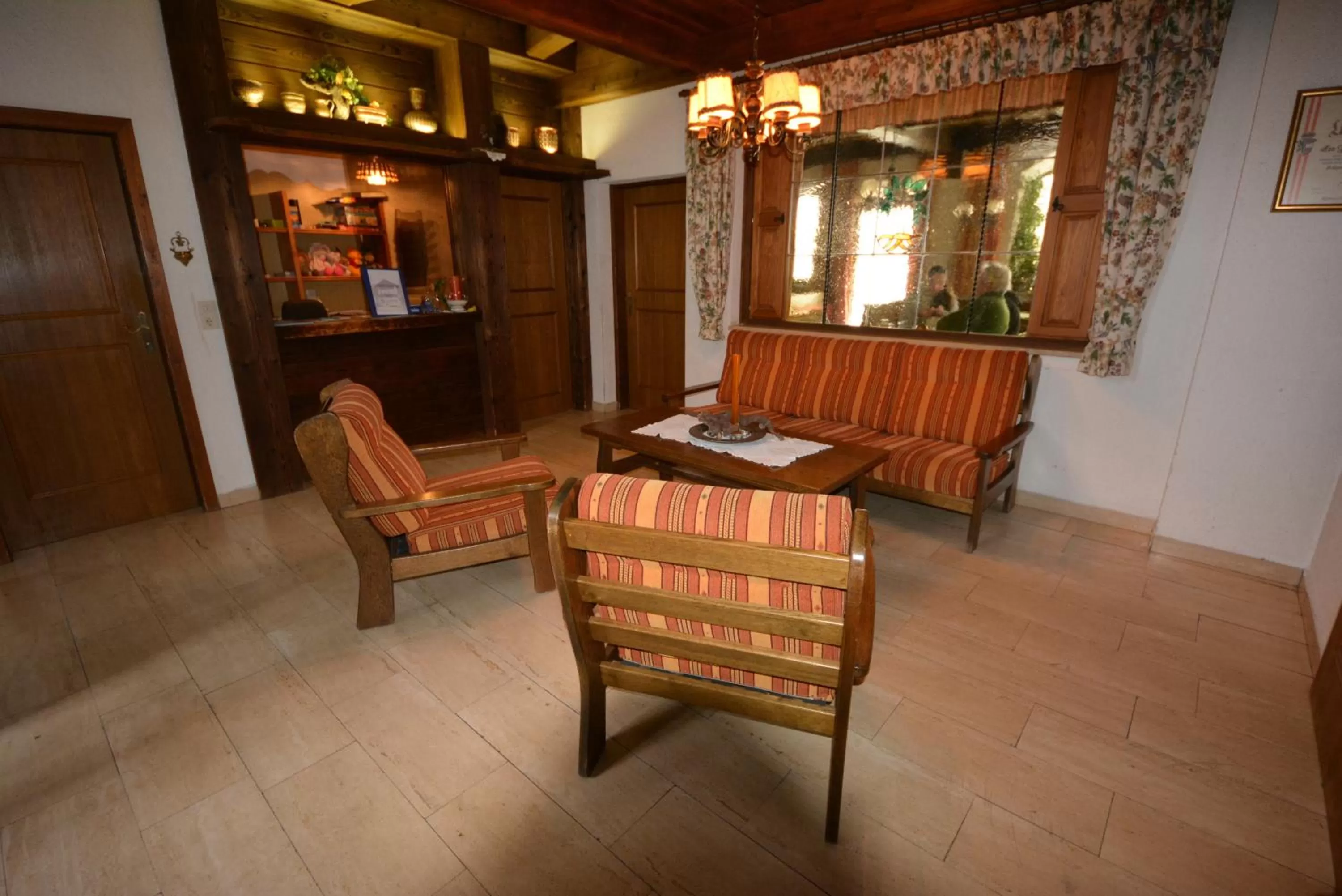 Lobby or reception in Haus Alpina by Châtel Reizen