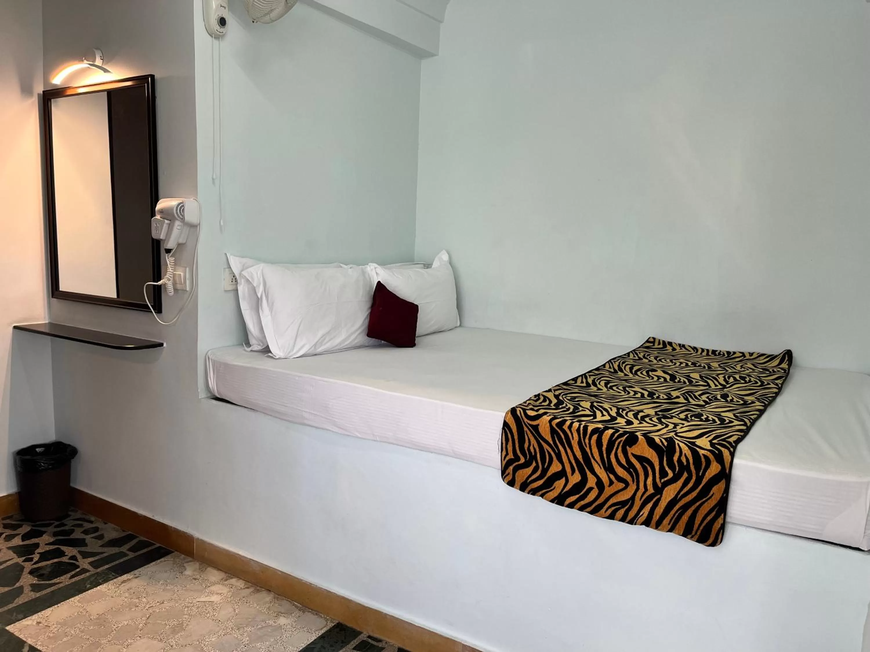 Bed in Hotel The Tiger