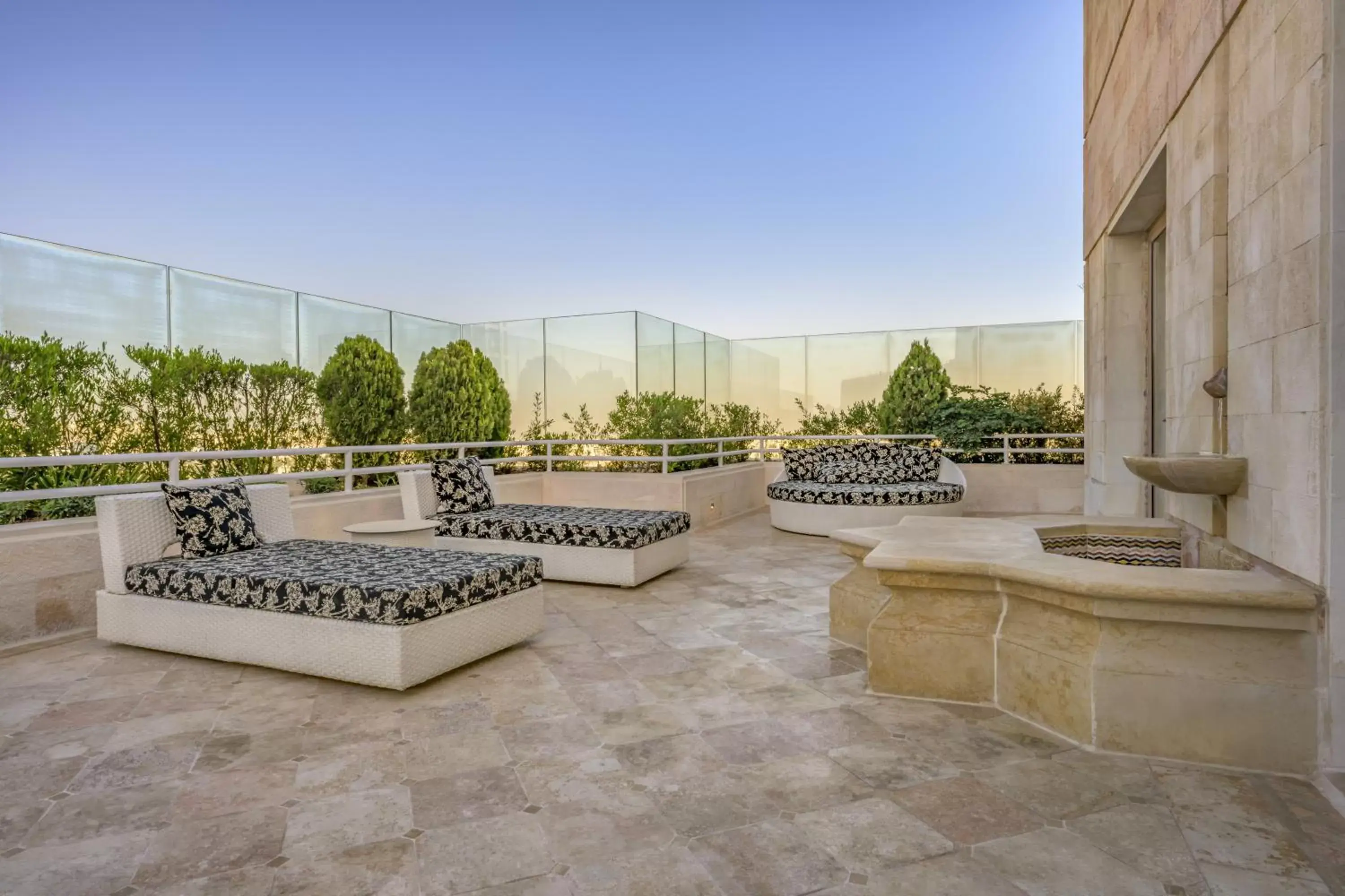 Balcony/Terrace in Grand Hyatt Amman