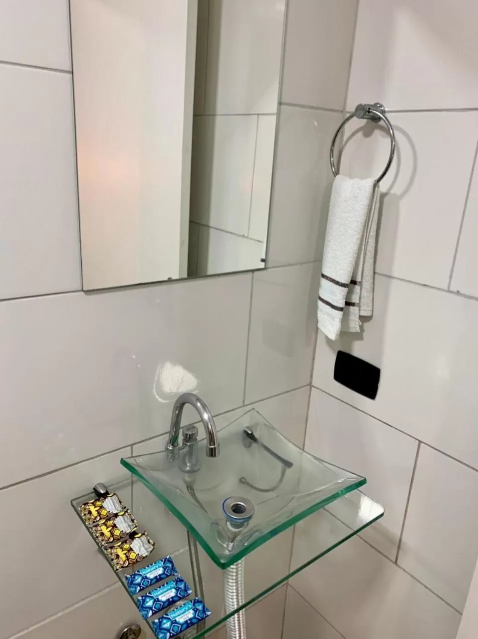 Bathroom in Santa Cecília Pousada